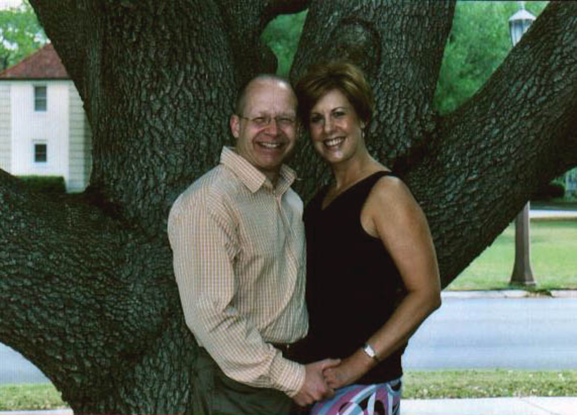 Colonel David Durgan, 341st Operations Group commander, and his wife, Tina.