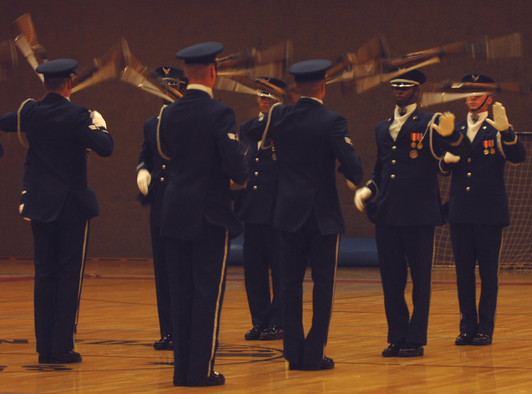 Air Force Honor Guard dazzles Sabers > Spangdahlem Air Base > Article ...