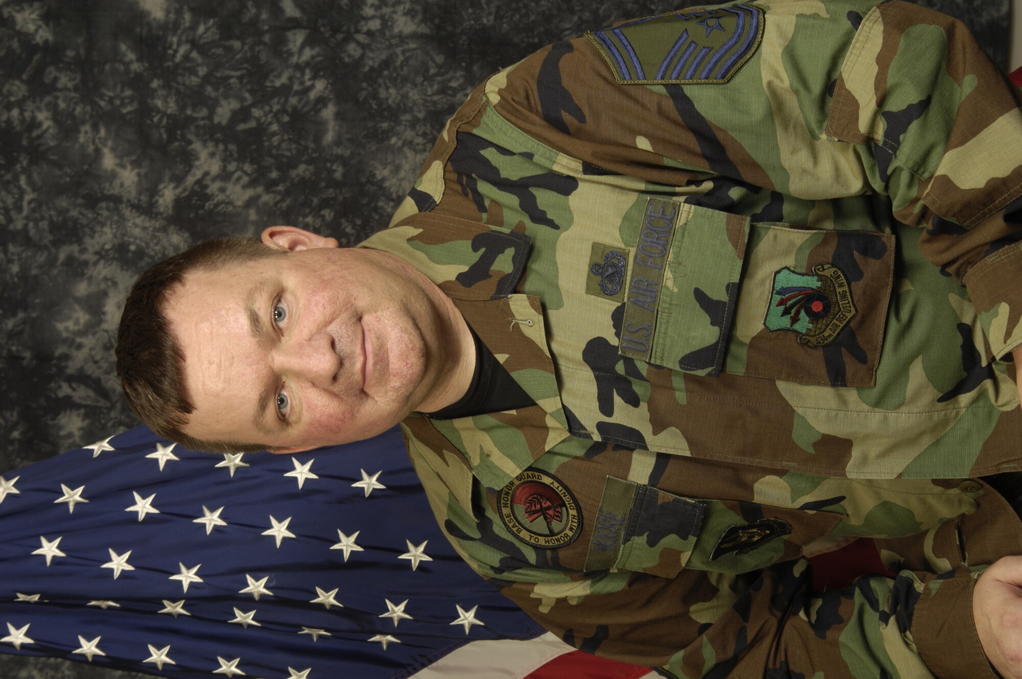 GRISSOM AIR RESERVE  BASE, Ind., -- Senior Master Sgt. Robert Moore, 434th Logistics Readiness Squadron, was selected as the 434th Air Refueling Wing's Senior NCO of the Quarter. (U.S. Air Force photo/Master Sgt. Rob Hoffman)