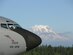 MCCHORD AIR FORCE BASE, WA -- A tanker assigned to the 916th Air Refueling Wing, Air Force Reserve, is the perfect picture sitting in front of Mt. Rainier in late July. Nearly 20 reservists from the North Carolina unit participated in RODEO 2007 in Washington. The exercise pits aircrews, maintainers, security forces and other sections against each other in an Air Mobility Command competition.