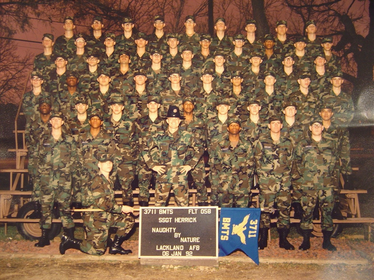 3711 Flt 058 Jan 1992