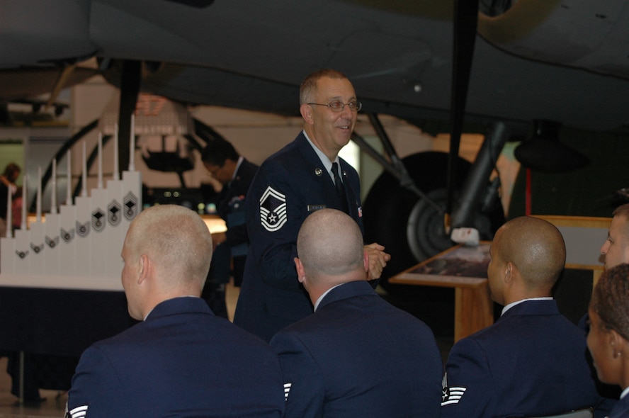 DOVER AIR FORCE BASE, Del. -- NCO Induction Ceremony - Aug. 5, 2007 (U.S. Air Force photo/Senior Airman Andria J. Allmond)