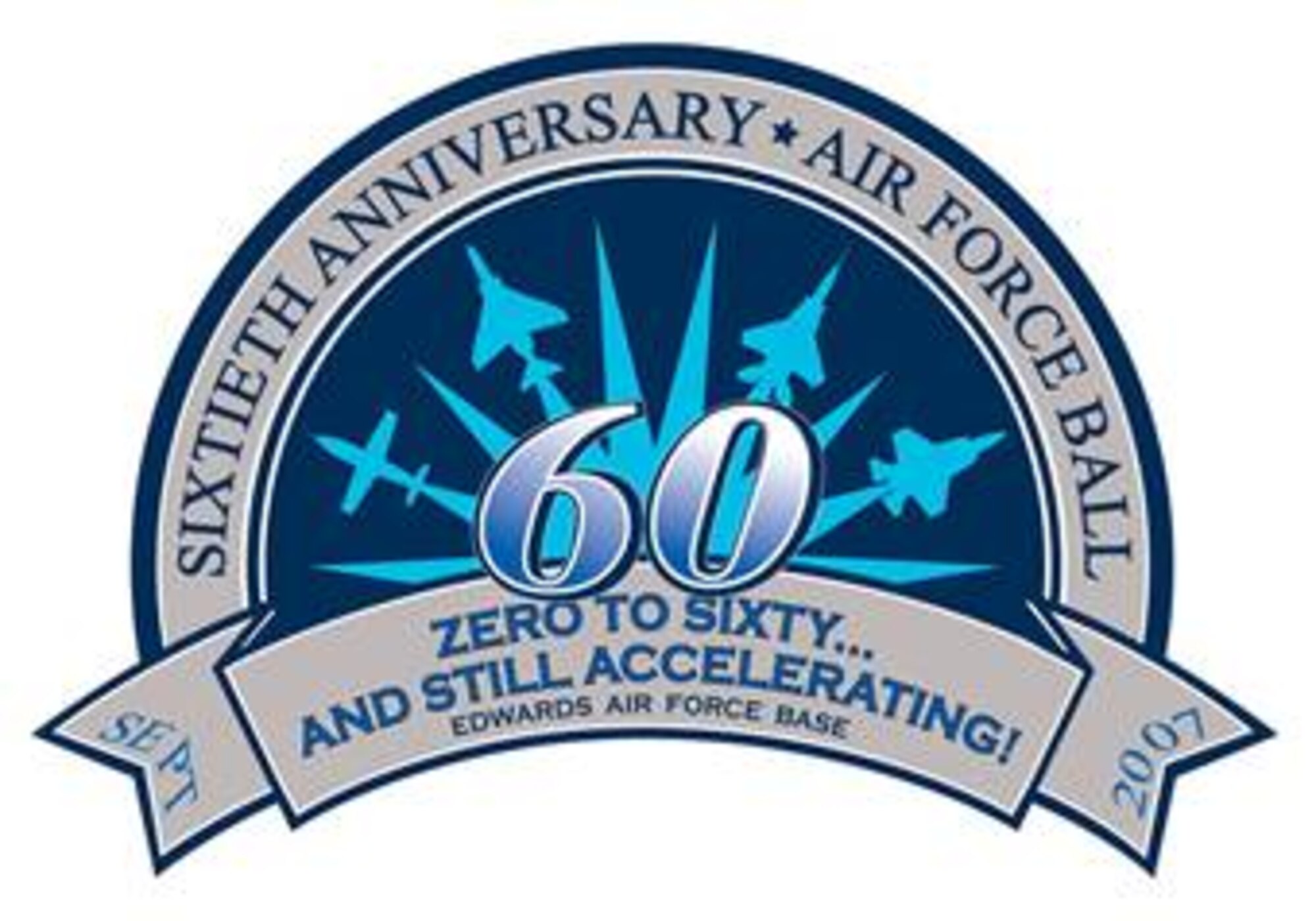 Edwards Air Force Ball 2007 logo