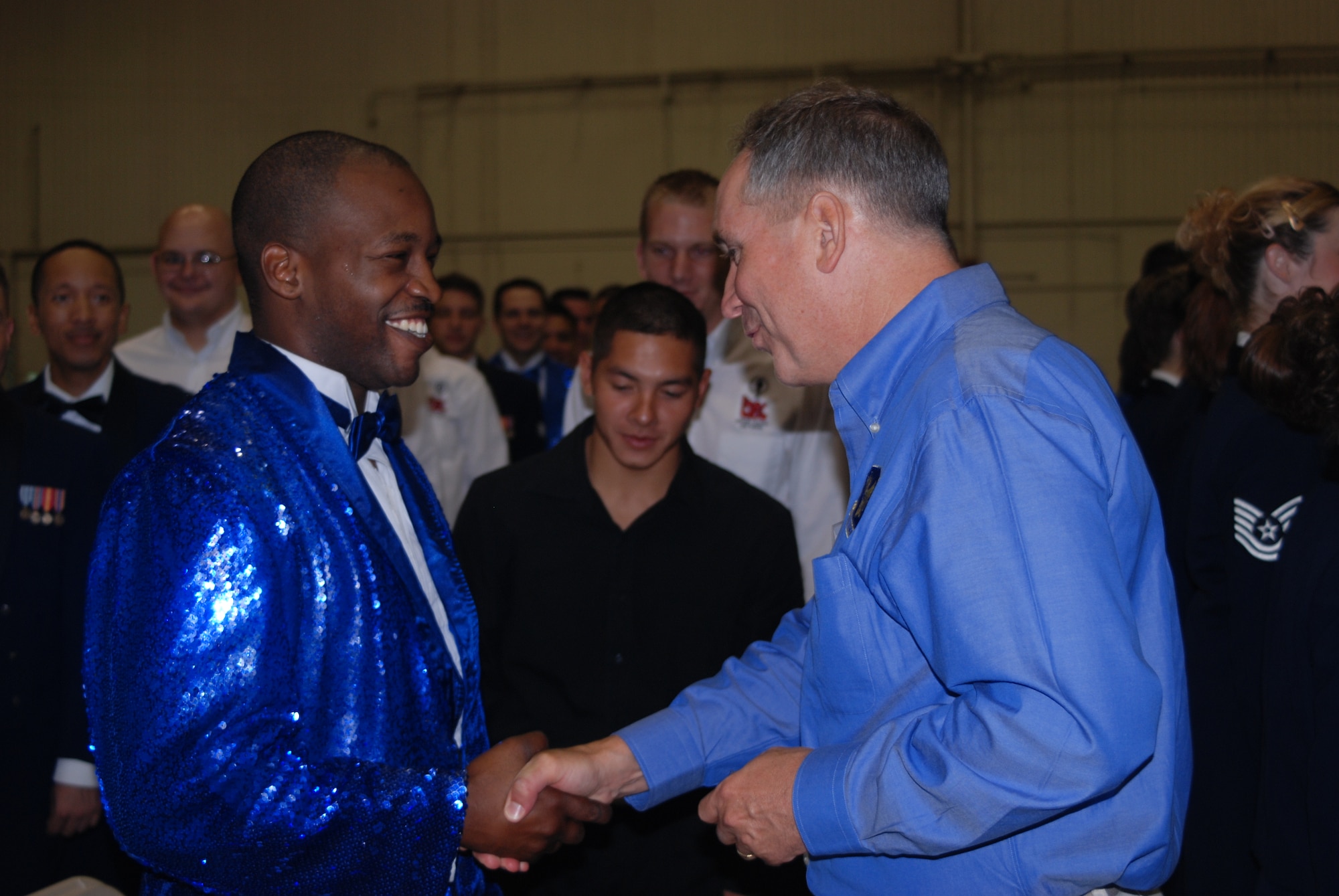 Tops in Blue gave a two-hour performance Tuesday, commemorating the Air Force's 60th anniversary. Tops In Blue serves as an expeditionary entertainment unit to provide quality entertainment from within Air Force resources for the Air Force family.
