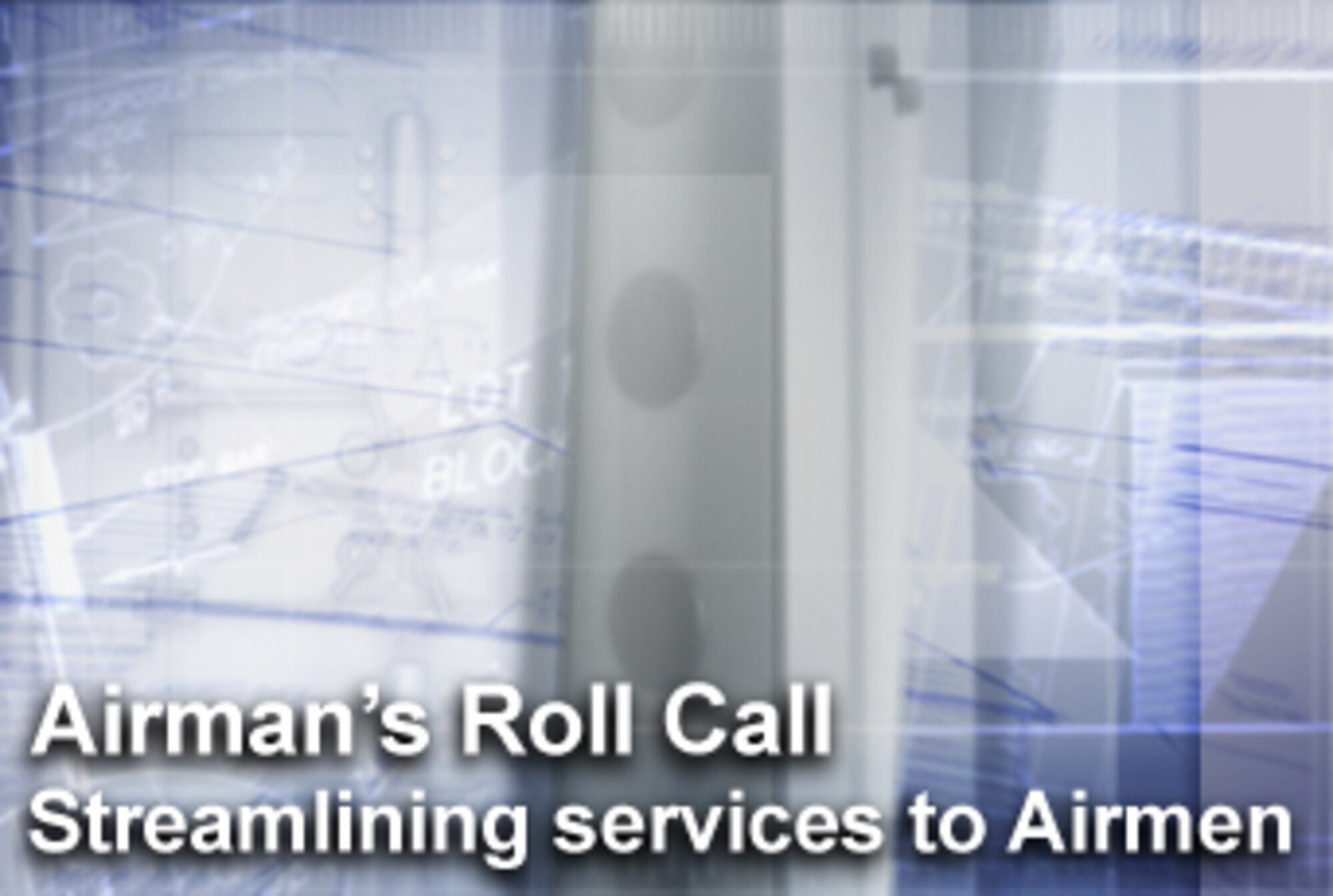 This week's Airman's Roll Call highlights the merging of services and mission support squadrons to streamline processes, increase efficiencies, maximize customer service and cut costs associated with maintaining two separate organizations. (U.S. Air Force graphic/Mike Carabajal)