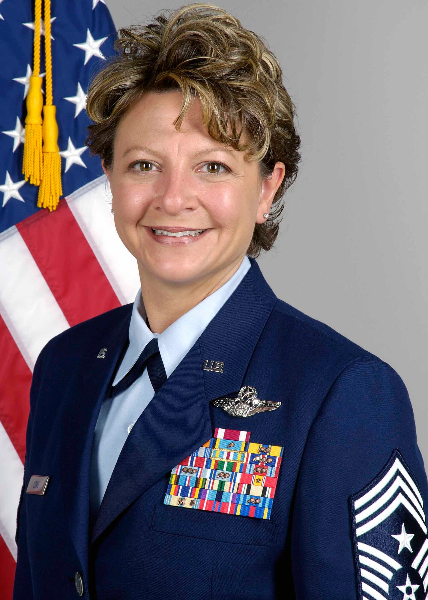507th Air Refueling Wing Command Chief Master Sgt. Tina Long