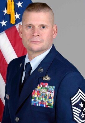 72nd Air Base Wing Command Chief Master Sgt. Phil Cherry