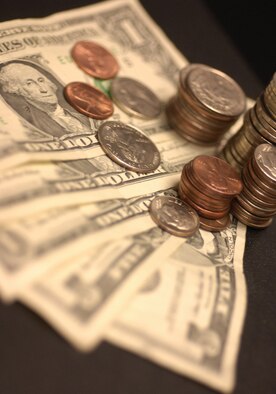 "The financial security of all our Airmen is not something that can't be taken for granted," said Master Sgt. Torrance Martin, 11th Security Force first sergeant. "We're all responsible for our own financial futures, so make sure you have your future financial hose in order by taking the time to plan wisely today." (U.S. Air Force photo by Senior Airman Rusti Caraker) 
