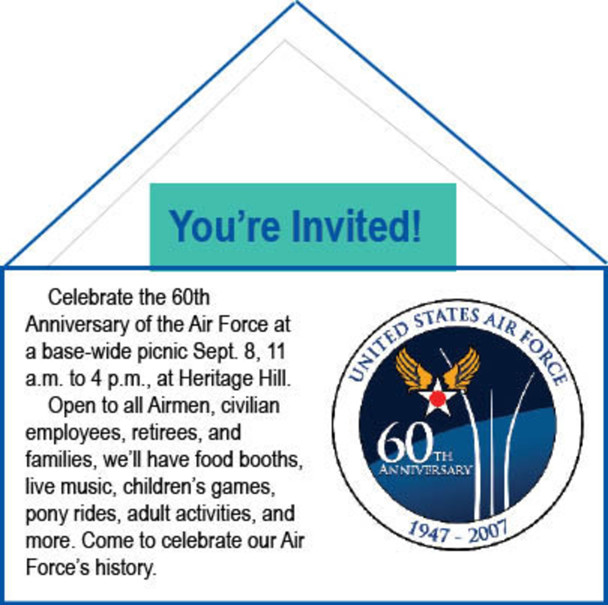 Air Force 60th Anniversary Picnic