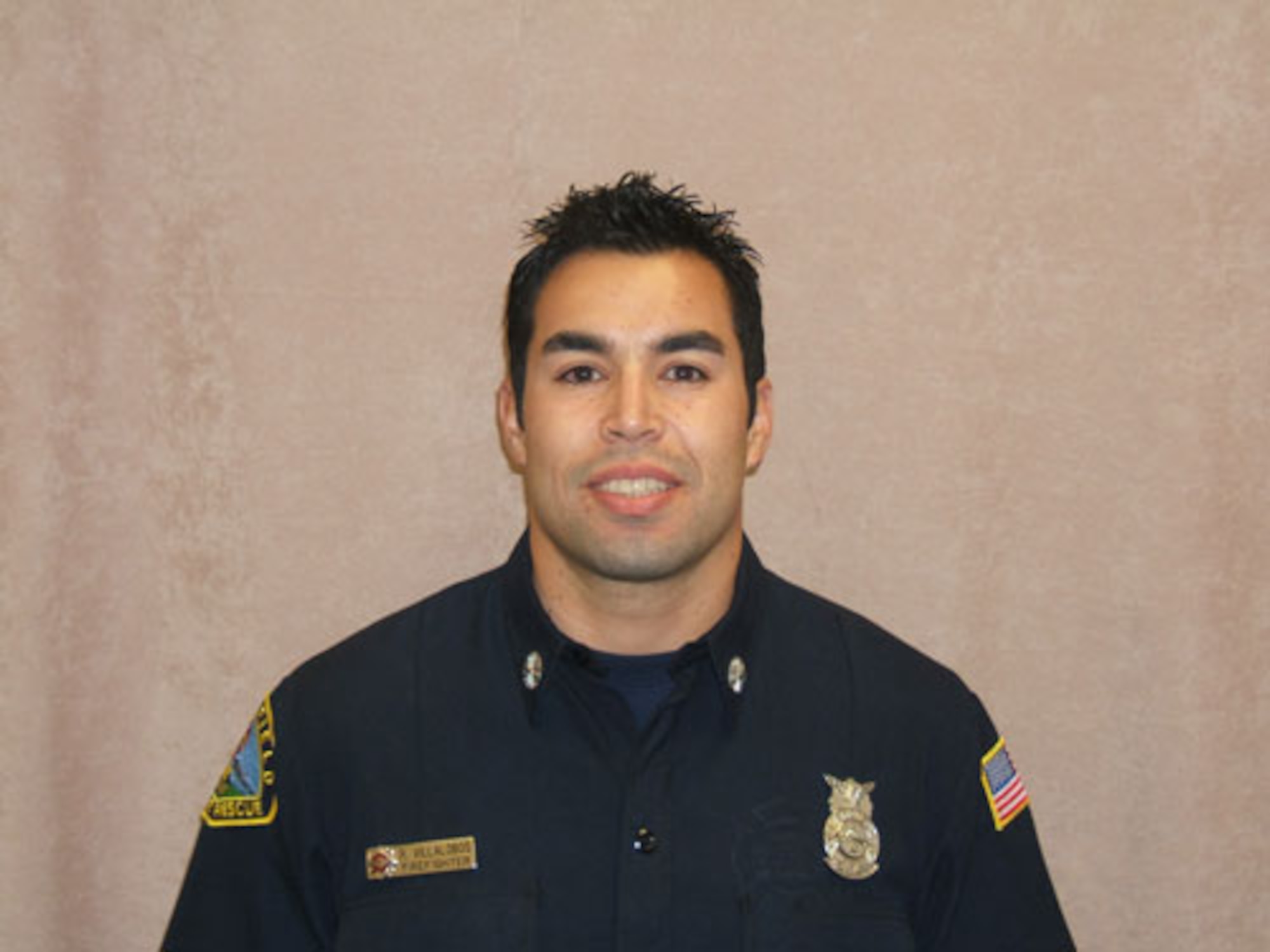 Air Force Reserve Staff Sgt. Ricardo Villalobos, 28, was a native of Escondido, Calif., and had been a rescue man with March Air Reserve Base’s 452nd Fire Emergency Services for four years. Sergeant Villalobos was killed Saturday morning in an off-base motorcycle accident. (Photo courtesy of Assistant Fire Chief Cooper M. Eliot, 452nd Fire Emergency Services) 
