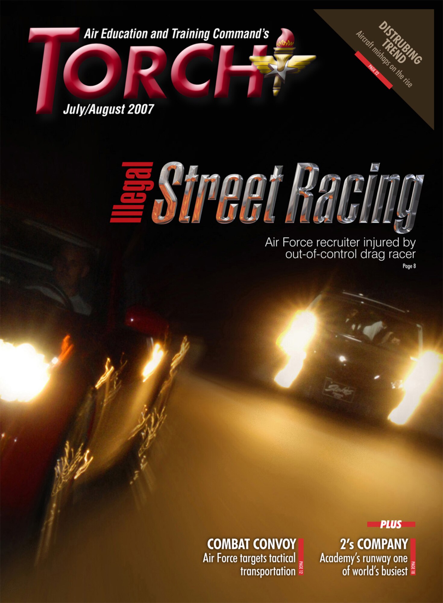 Torch Magazine Cover - Jan-Aug 2007 Issue (Photo by Staff Sgt. Jacob Bailey)
