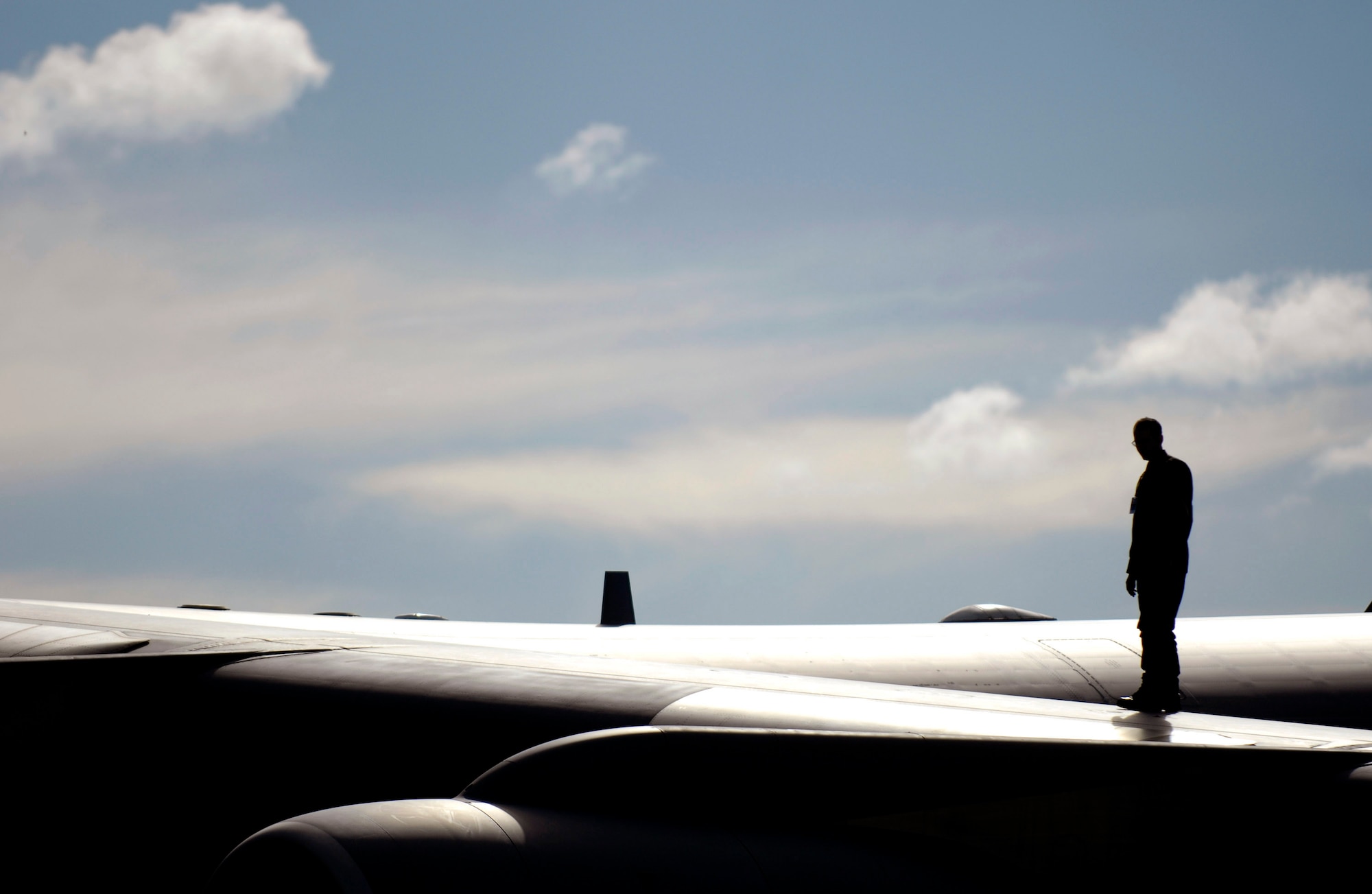 A maintainer conducts a walk-around inspection on his C-17 Globemaster III prior to the upcoming winter fly-in missions to Antarctica at Christchurch, New Zealand, Aug. 19. The C-17 and 31 Airmen from McChord Air Force Base, Wash., will begin the annual winter fly-in augmentation of scientists, support personnel, food and equipment for the U.S. Antarctic Program at McMurdo Station Aug. 20. WinFly is the opening of the first flights to McMurdo station, which closed for the austral winter in February. (U.S. Air Force photo/Tech. Sgt. Shane A. Cuomo)