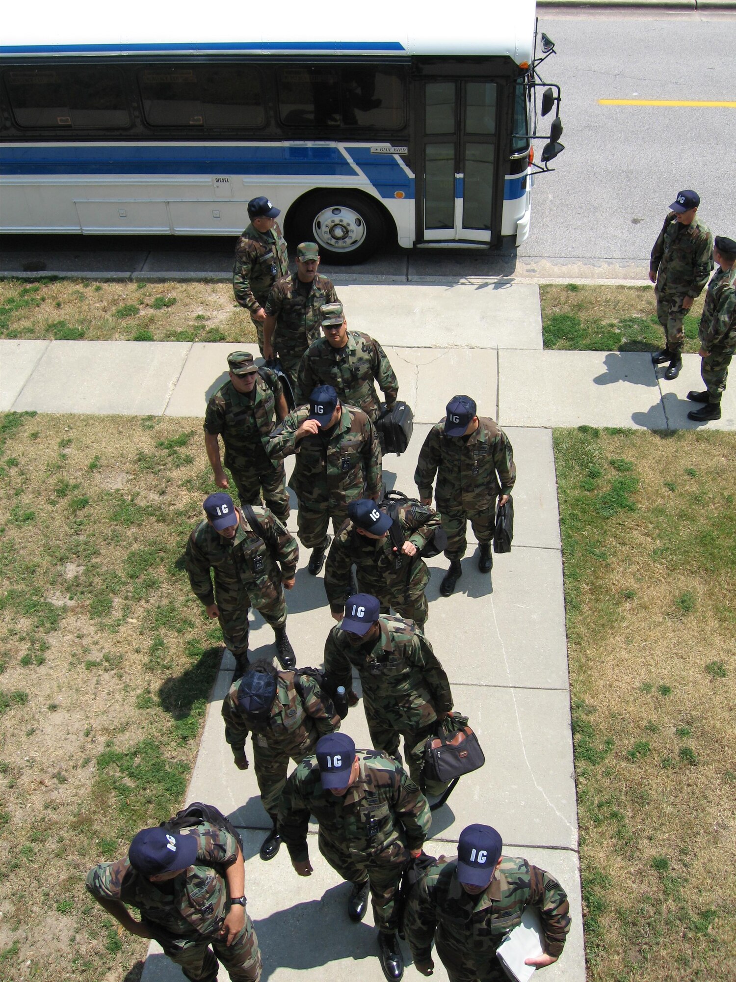 Inspectors with the Air Education and Training Command Inspector General's office arrive at Keesler Sunday for a week-long base inspection.  More than 100 inspectors will inspect areas such as overall base appearance, program management and compliance with Air Force regulations.