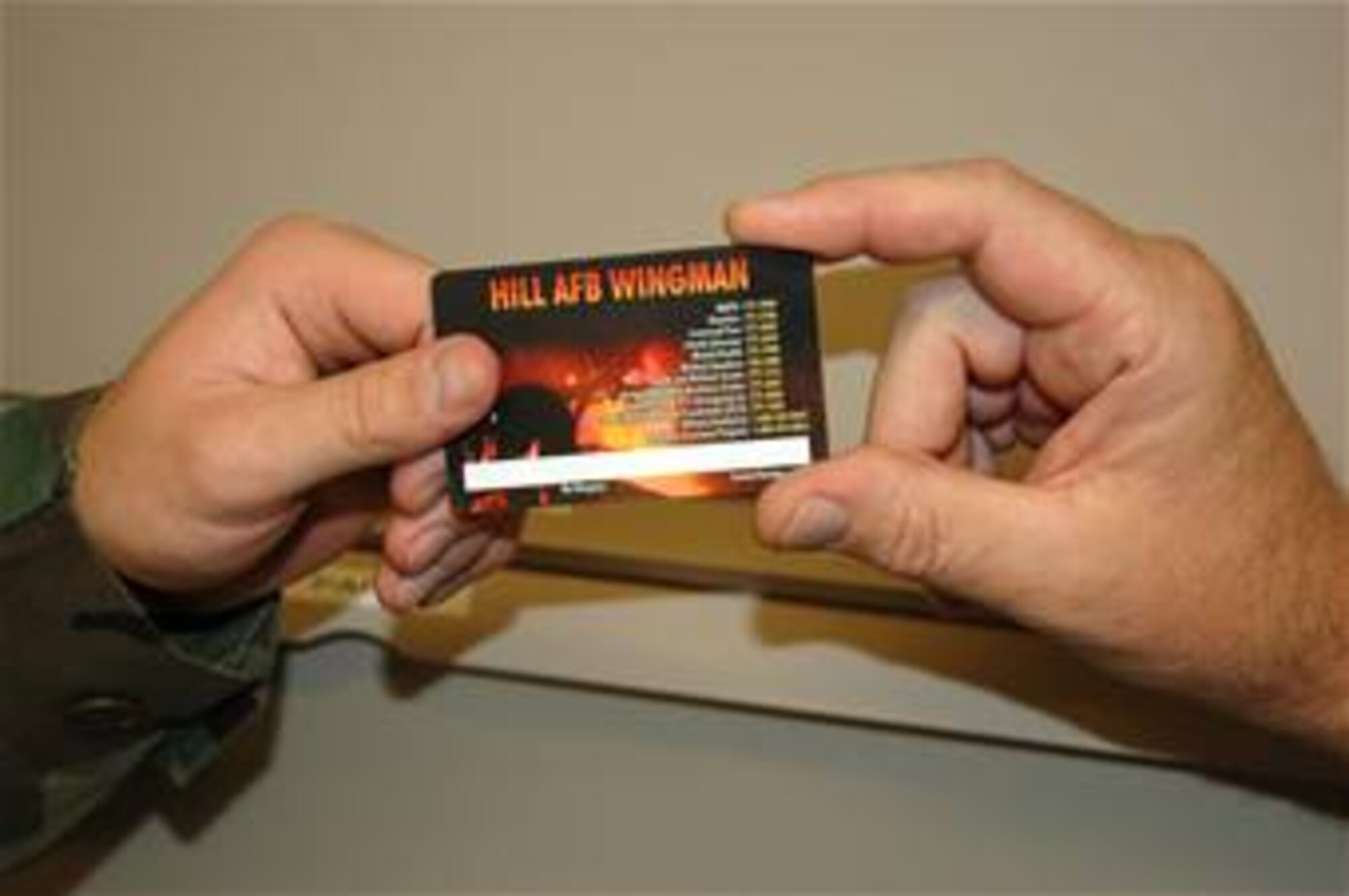 The Hill Air Force Base Boldface Card