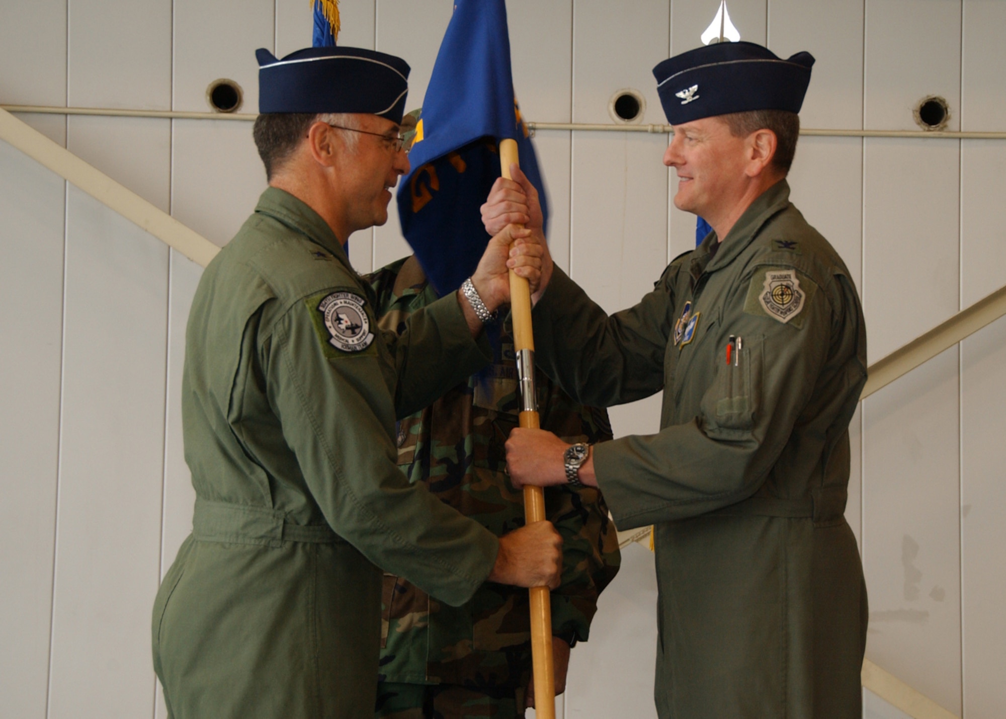 EIELSON AIR FORCE BASE, Alaska--Col. Mark D. Moore, 354th Operations Group commander, assumed command Aug. 15, 2007. (U.S. Air Force photo by Airman 1st Class Christopher Griffin)                            
