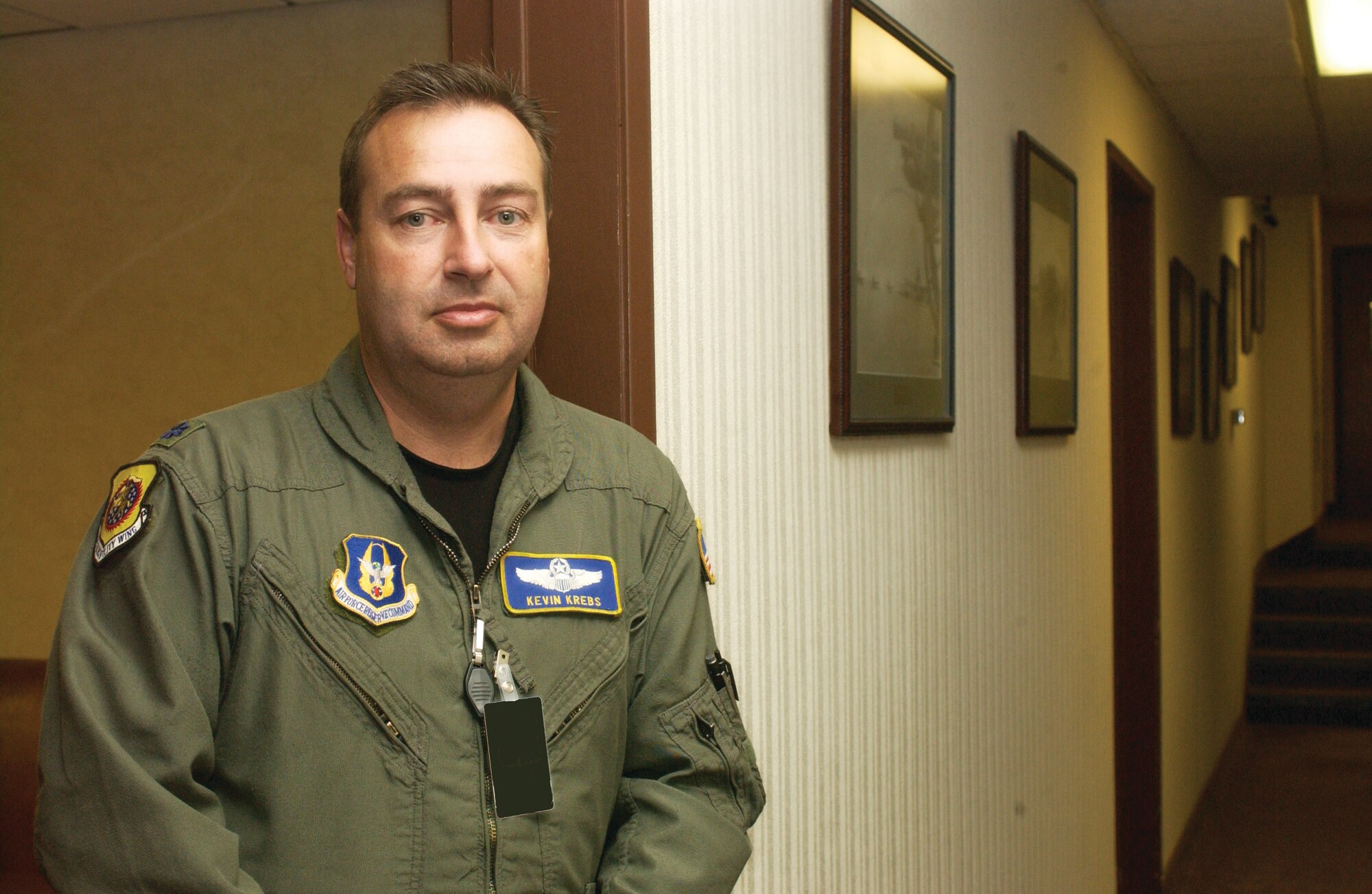 Lt. Col. Kevin L. Krebs was appointed chief ORI planner Aug. 5 and became the new focal point for all Air Force inspector general questions.  Colonel Krebs has a check list for success that includes concentrating on safety, operational security and computer security, communication and surviving chemical attacks.  (U.S. Air Force photo by Senior Airman David K. Flaherty)