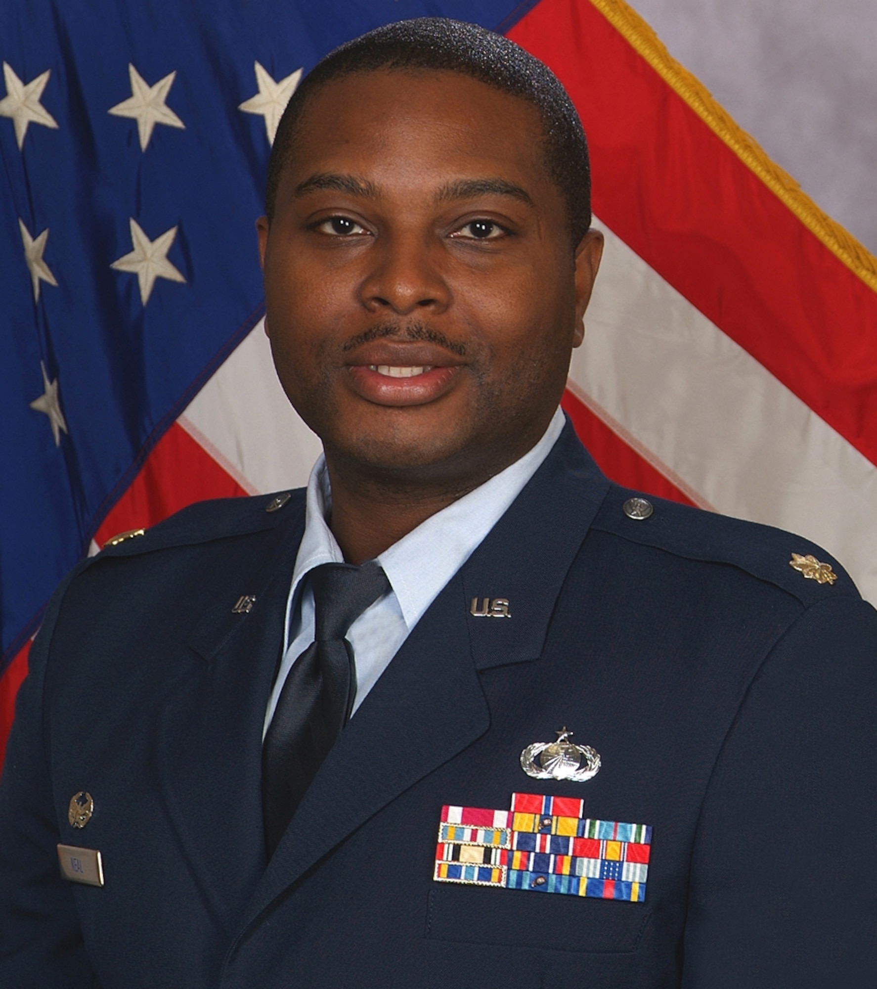 Maj. Monroe Neal Jr., 71st Comptroller Squadron commander