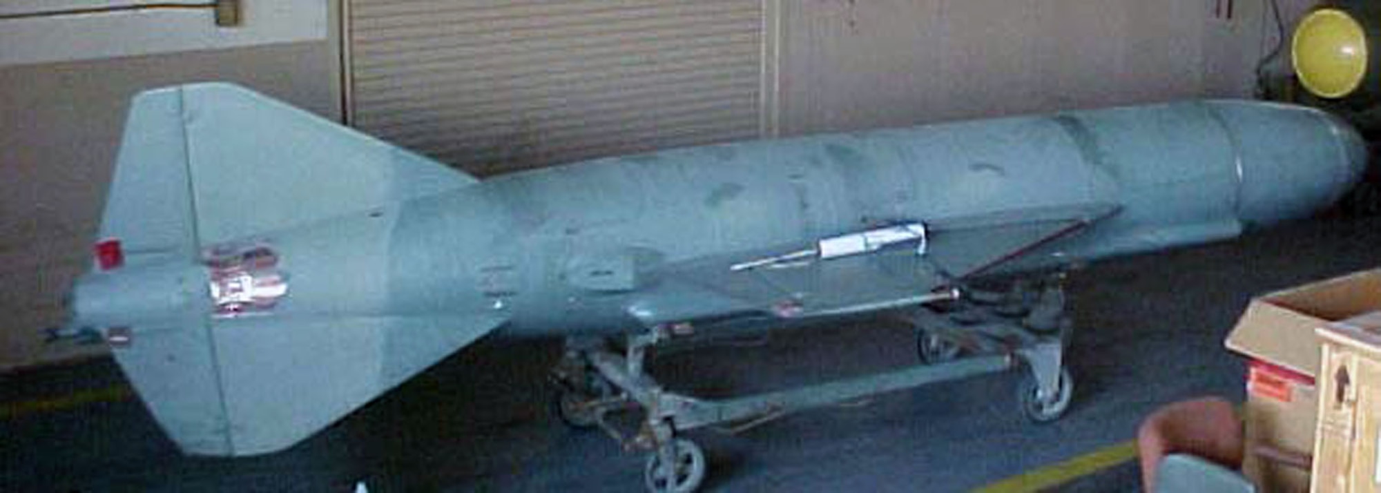 The Russian SS-N-2 missile was used by Egypt in 1968 against Israel, by India in 1971 against Pakistan, and by Iran during its 1980-1988 war with Iraq. (U.S. Air Force photo)