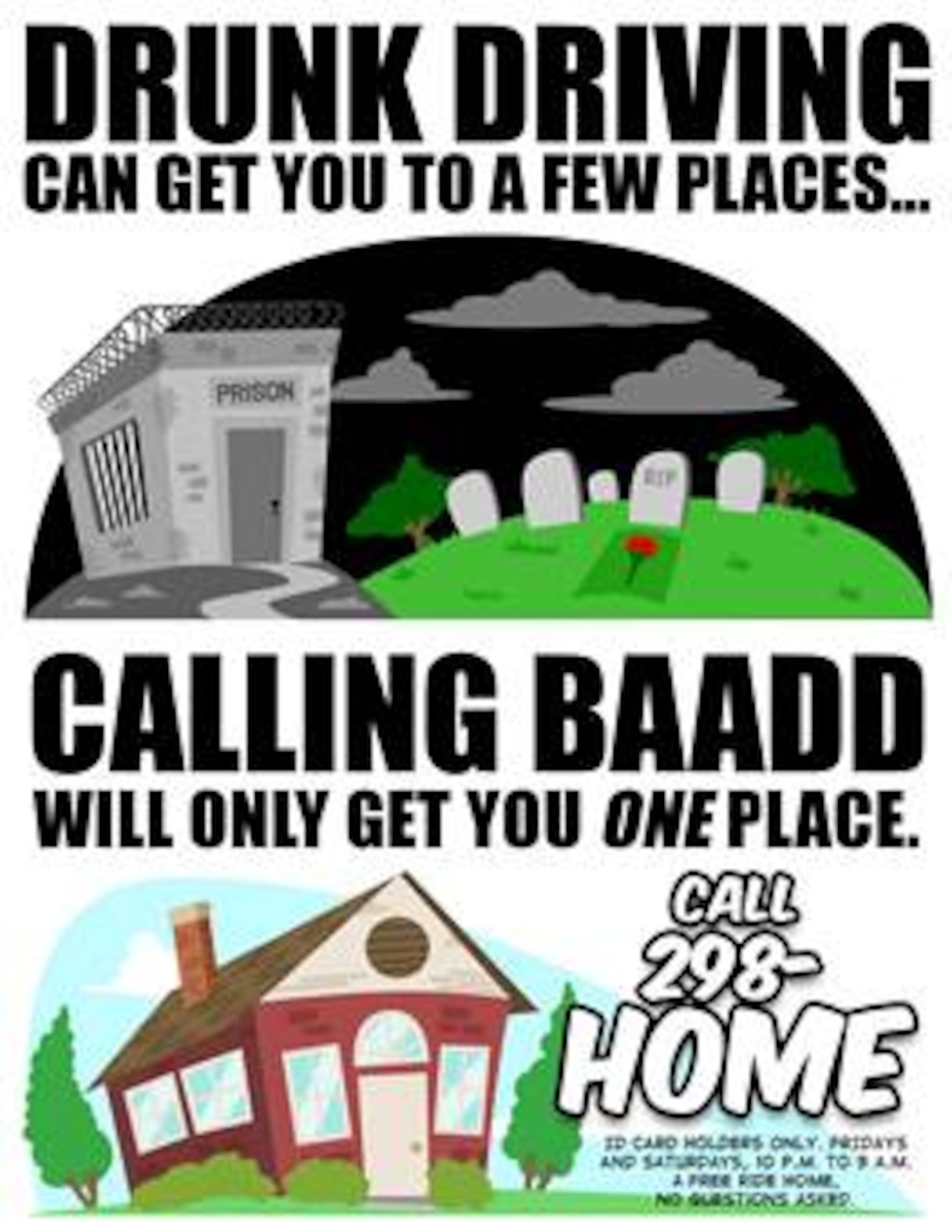 BAADD mini poster (U.S. Air Force illustration by Staff Sgt. Austin M. May)