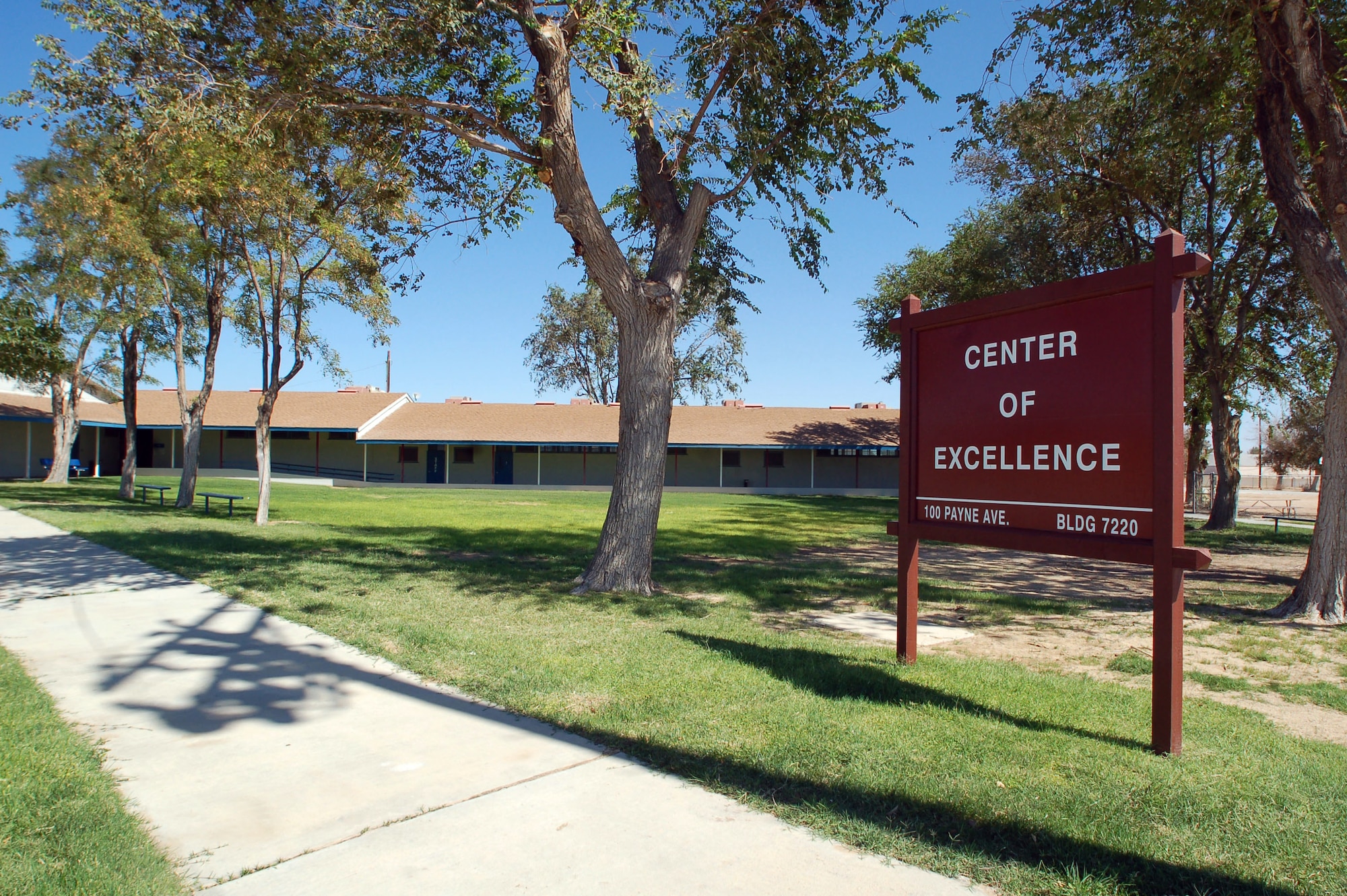 The Center of Excellence is a culmination of several programs that aims to improve schools on base. One of the Center of Excellence's plans is to build a mentoring and tutoring program. (Photo by Airman 1st Class Julius Delos Reyes)