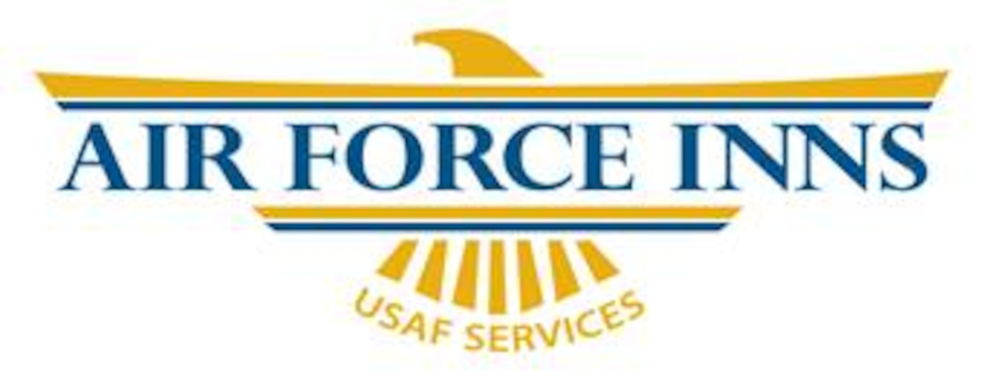 Air Force Inns logo; 5 inches by 2 inches at 300 dpi