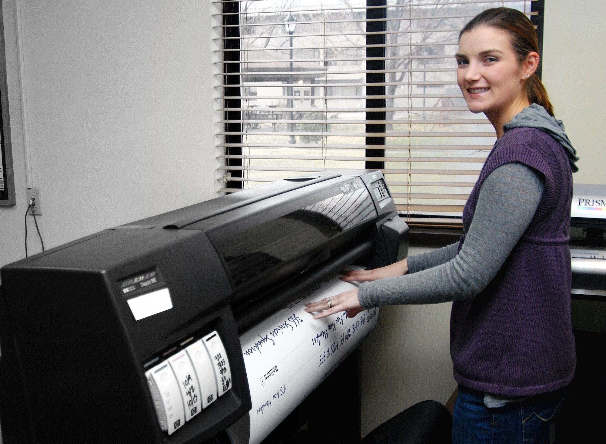 MOUNTAIN HOME AIR FORCE BASE, Idaho -- Dawn Roberts, serves as a marketing assistant with the 366th Services Squadron. (U.S. Air Force photo/ Airman 1st Class Ryan Crane)