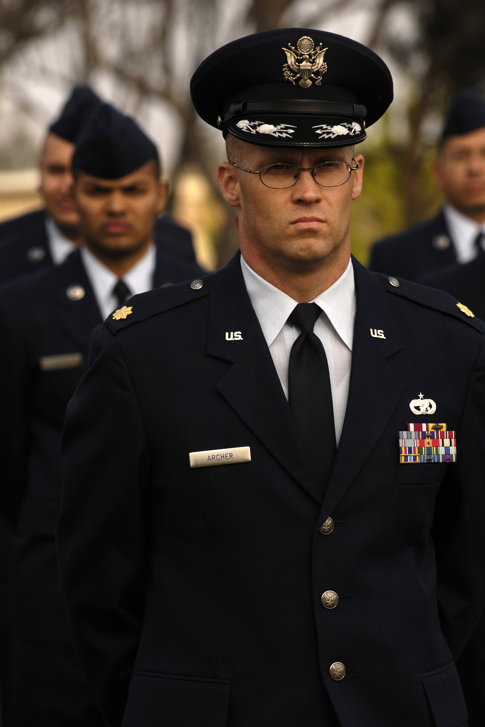 30th Mission Support Group Open Ranks and Retreat Ceremony