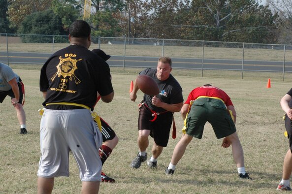 There has been blood spilled on the field of battle today. The score if tied, one out left and a man on third. With that kind of tension, there is no doubt about what his facial expression means. I think I can...I think I can...I think I can. (U.S. Air Force photo/Tech. Sgt. Jeff Walston)