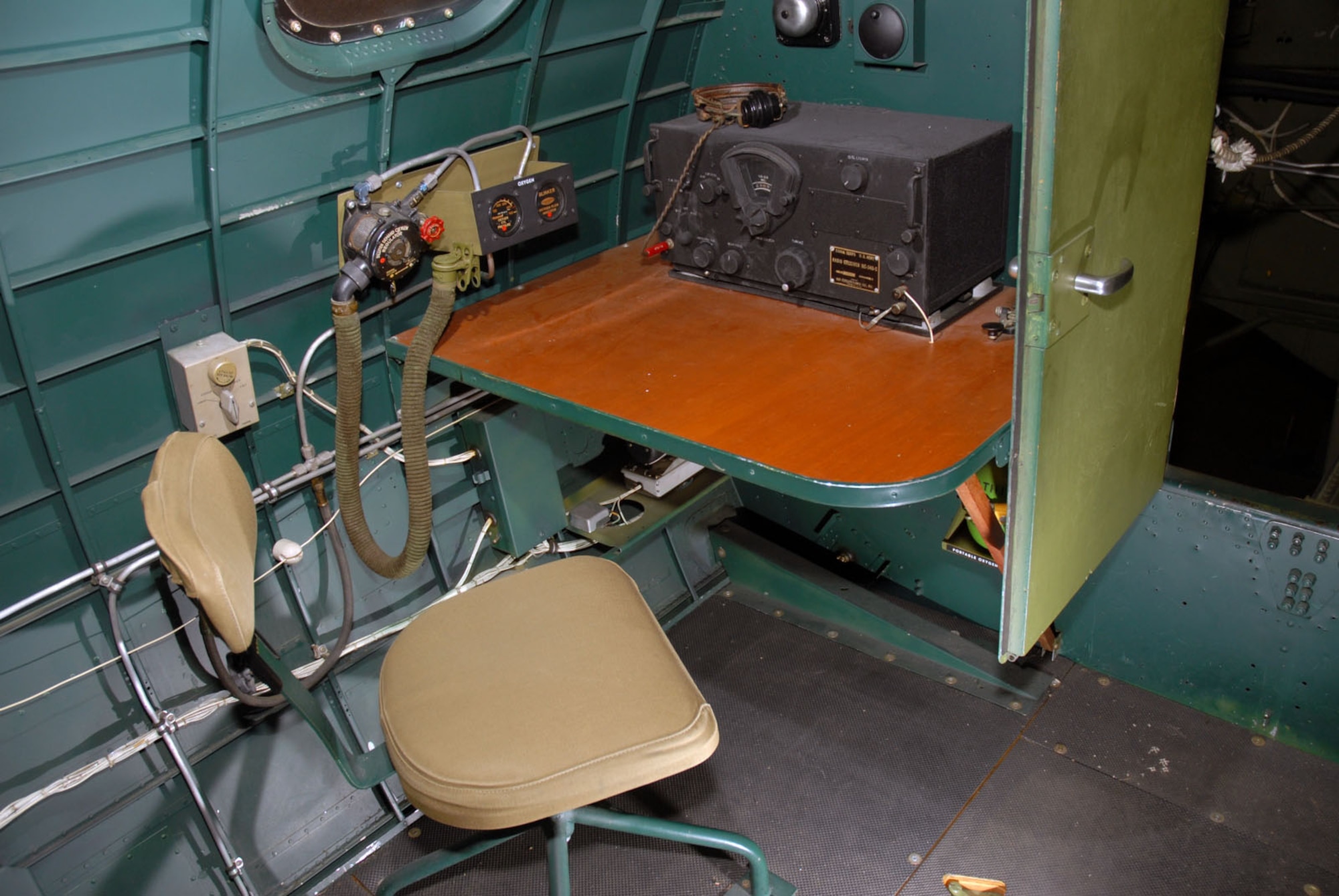 DAYTON, Ohio -- Interior of the Boeing B-17G "Shoo Shoo Shoo Baby" at the National Museum of the United States Air Force. (U.S. Air Force photo)