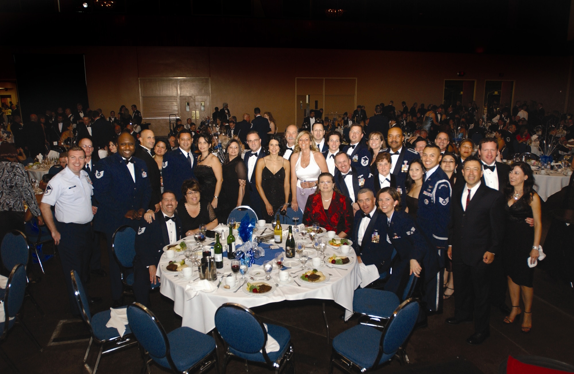More than 1,000 troops attended the annual March Field military ball this year.  (U.S. Air Force photos by Master Sgt. Keith Baxter/ 4th CTCS)