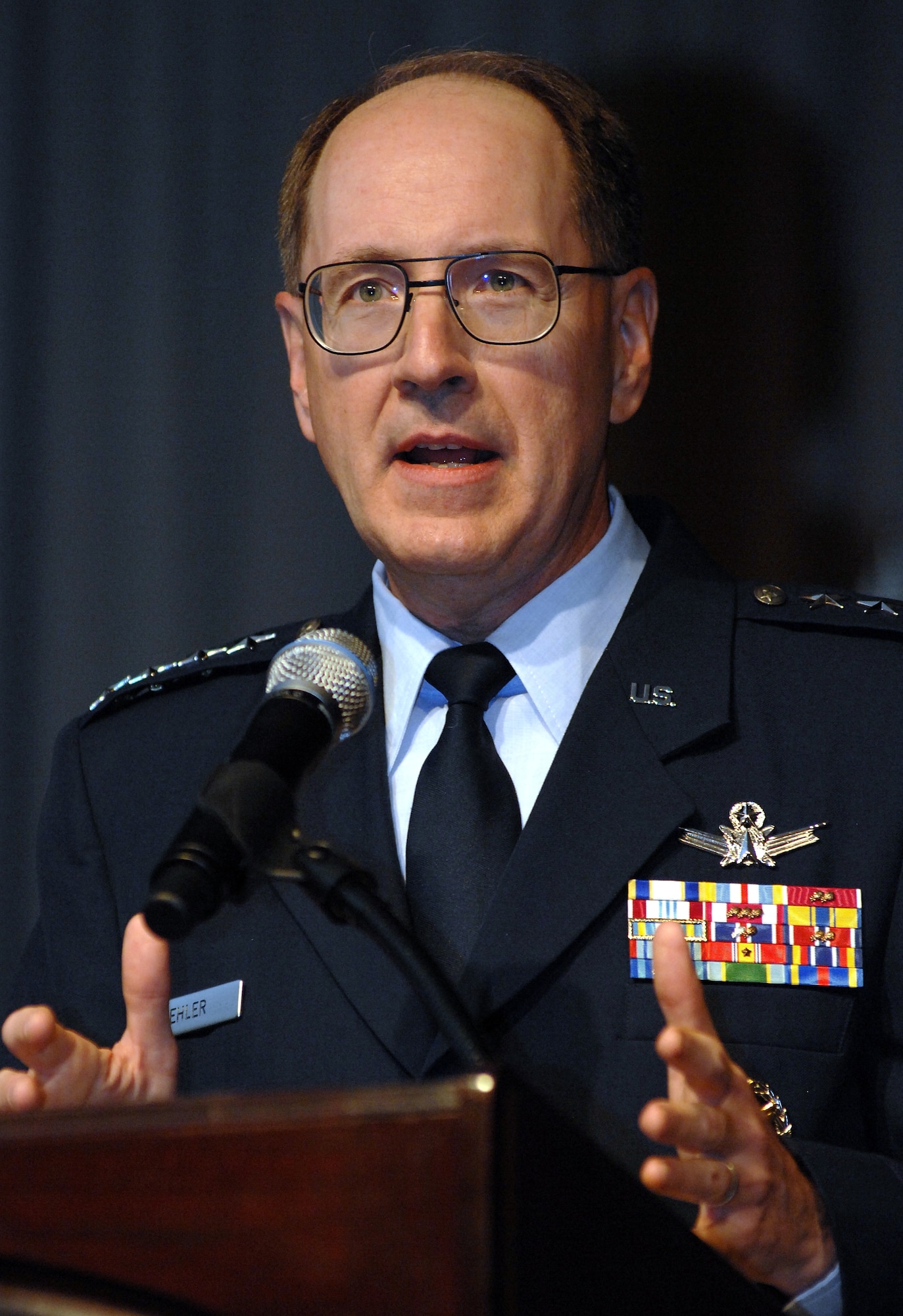 Gen. C. Robert Kehler, commander of Air Force Space Command.  (U.S. Air Force photo)