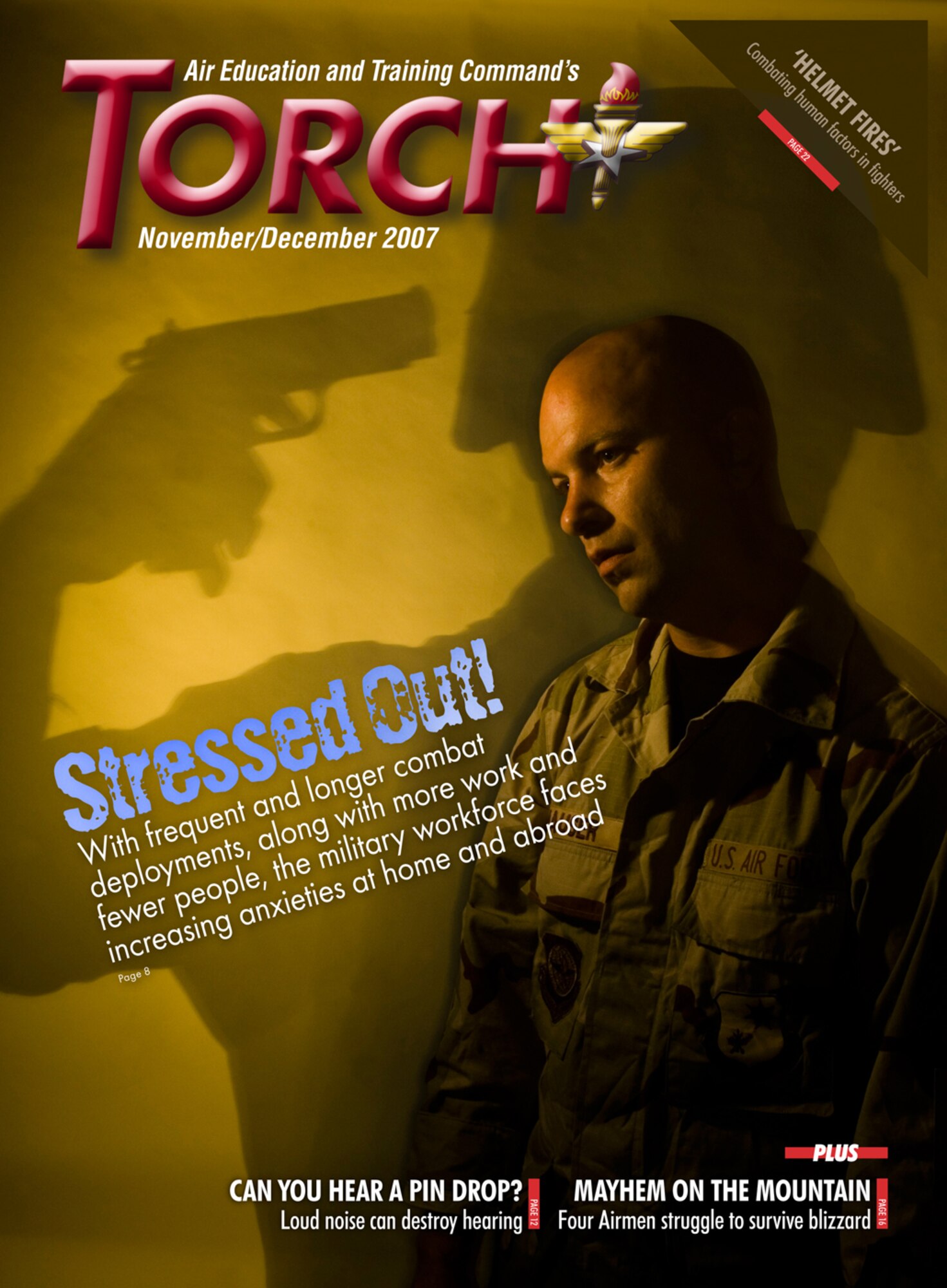 Torch Magazine Cover - Nov-Dec 2007 Issue (photo by Tech. Sgt. Matthew Hannen)