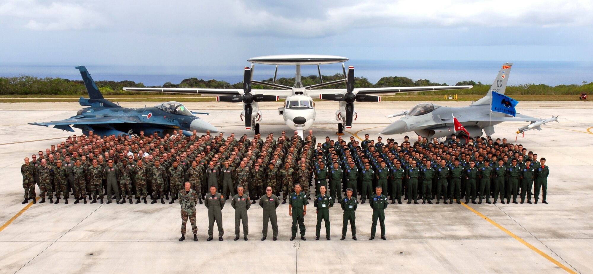 Military members and units from the Air Force and Japan Air Self Defense Force participated in the annual Cope North exercise June 11 to 22 at Andersen. Cope North is a regularly scheduled joint/bilateral exercise held by the U.S. and Japan. The purpose of the exercise is to provide a venue for bilateral cooperation and to improve capabilities for the defense of Japan. (U.S. Air Force photo/Senior Airman Miranda Moorer)                                                         