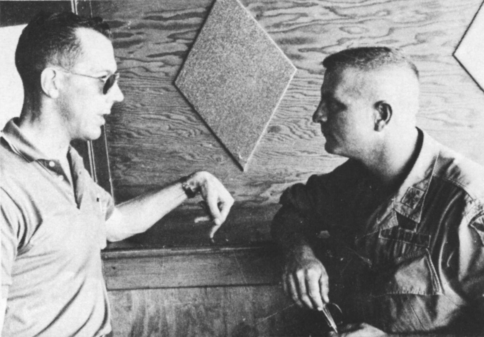 BUCKLEY AIR FORCE BASE, Colo. -- 37-year-old then Capt. Perry Jefferson (left), with Army Capt. Kent Brown, failed to return from an observation mission on April 3, 1969. Maj. Jefferson's remains were identified this year after a Vietnamese national living in California turned them over to U.S. officials, in 2001, stating that they were recovered at a site where two U.S. pilots crashed. (Photo courtesy of the Colorado Air National Guard)