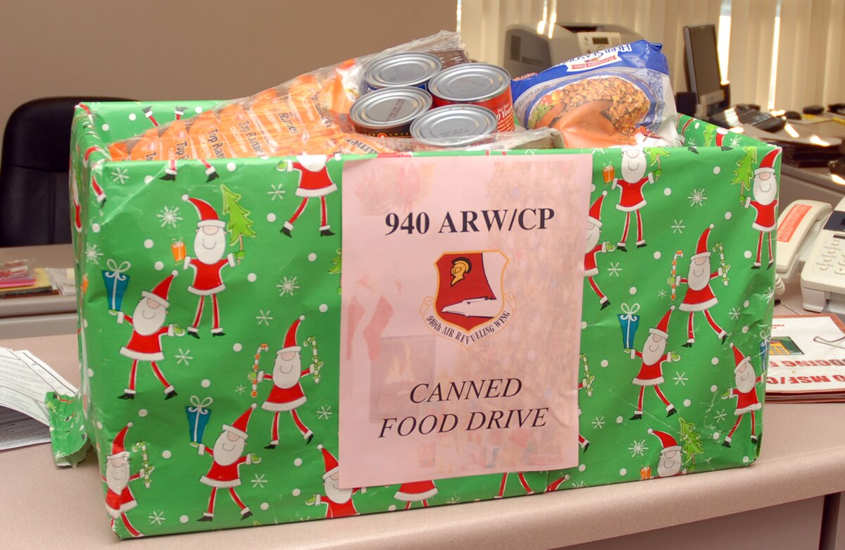 Box Decoration Ideas For Food Drive Two Birds Home