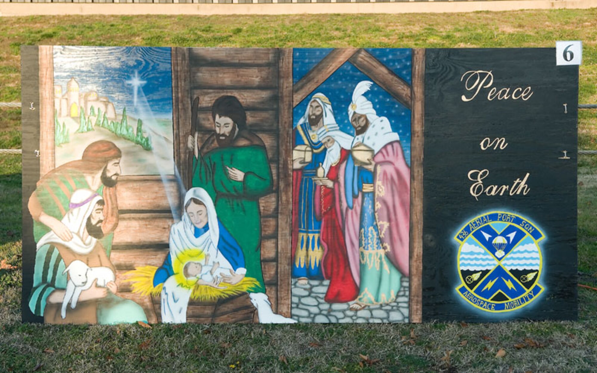 436th Aerial Port Squadron holiday card.  (U.S. Air Force photo/Jason Minto)