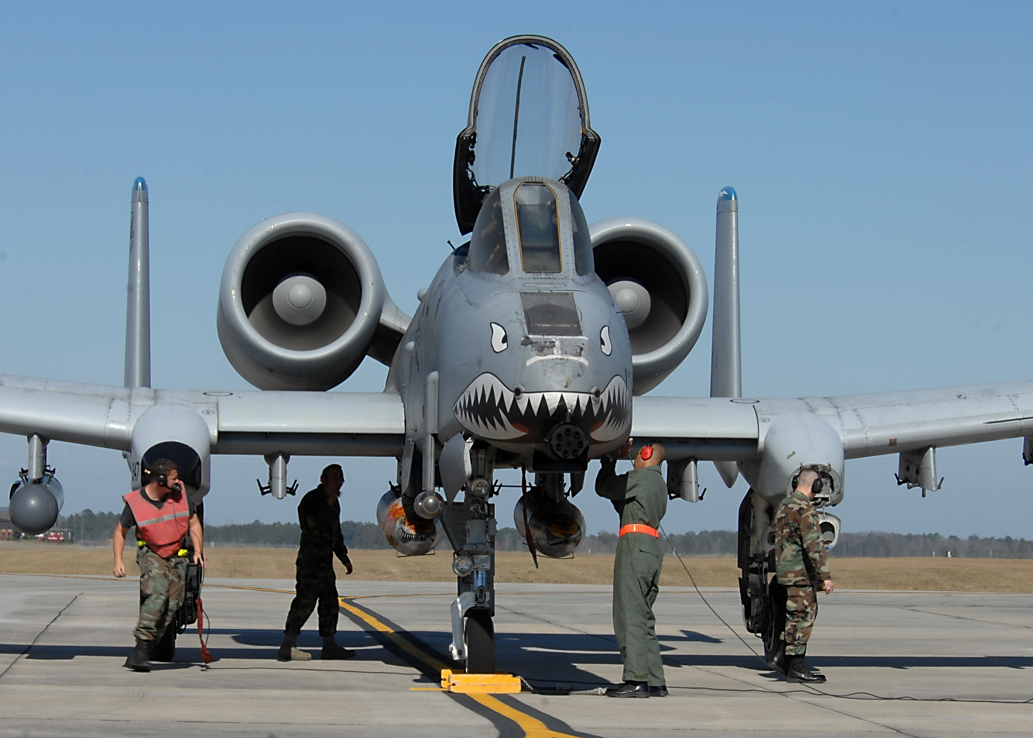 Last 23rd FG A10 aircraft leave Pope AFB > Moody Air Force Base