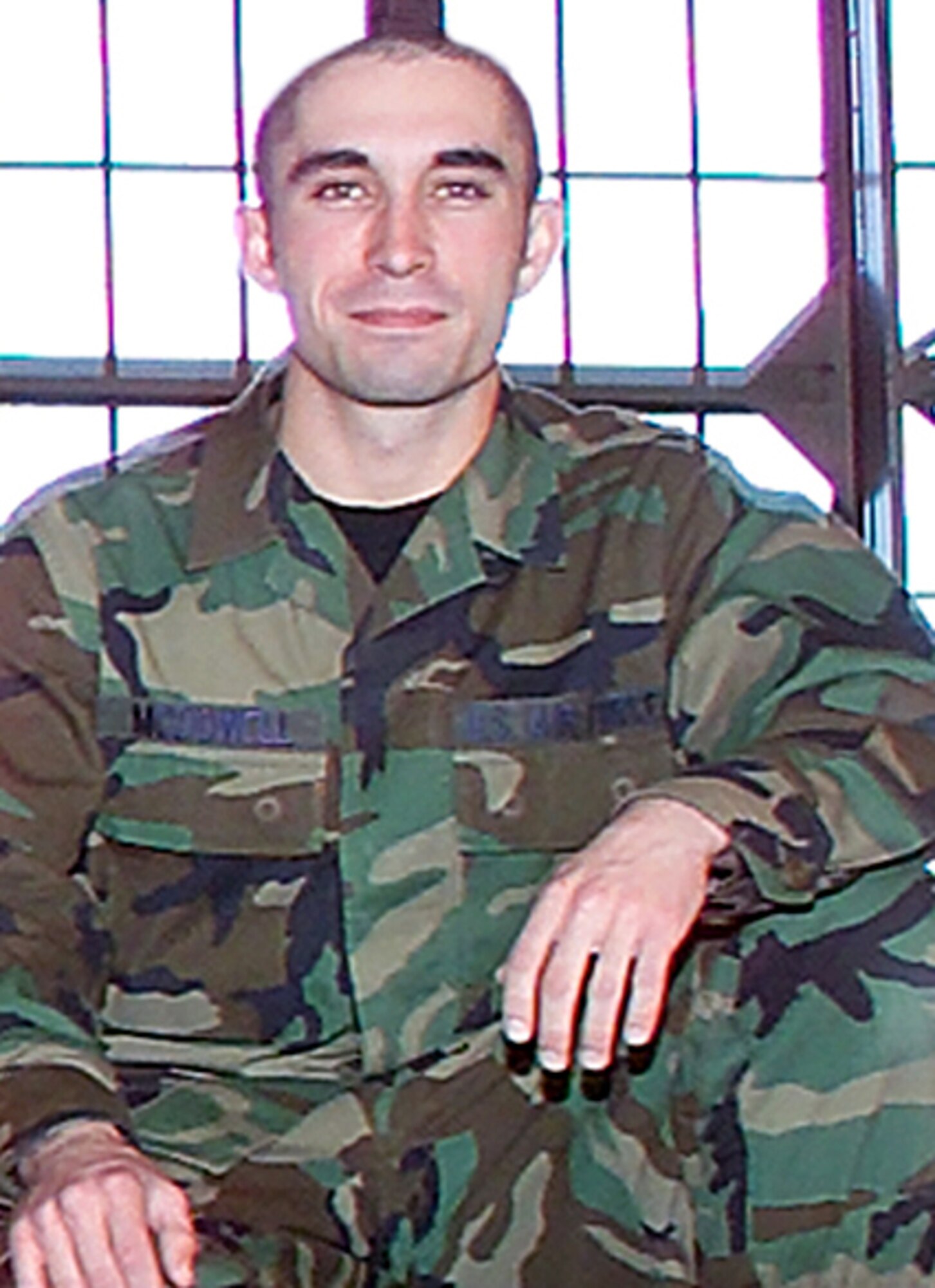 Airman Michael McDowell, a recent graduate of the 361st Training Squadron's Aerospace Propulsion course, was killed in a head-on collision Feb. 1 near Kilgore, Texas, en route to Tyndall Air Force Base, Fla. (Courtesy photo)