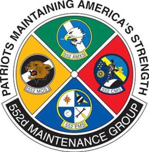 552ND MAINTENANCE GROUP PATCH