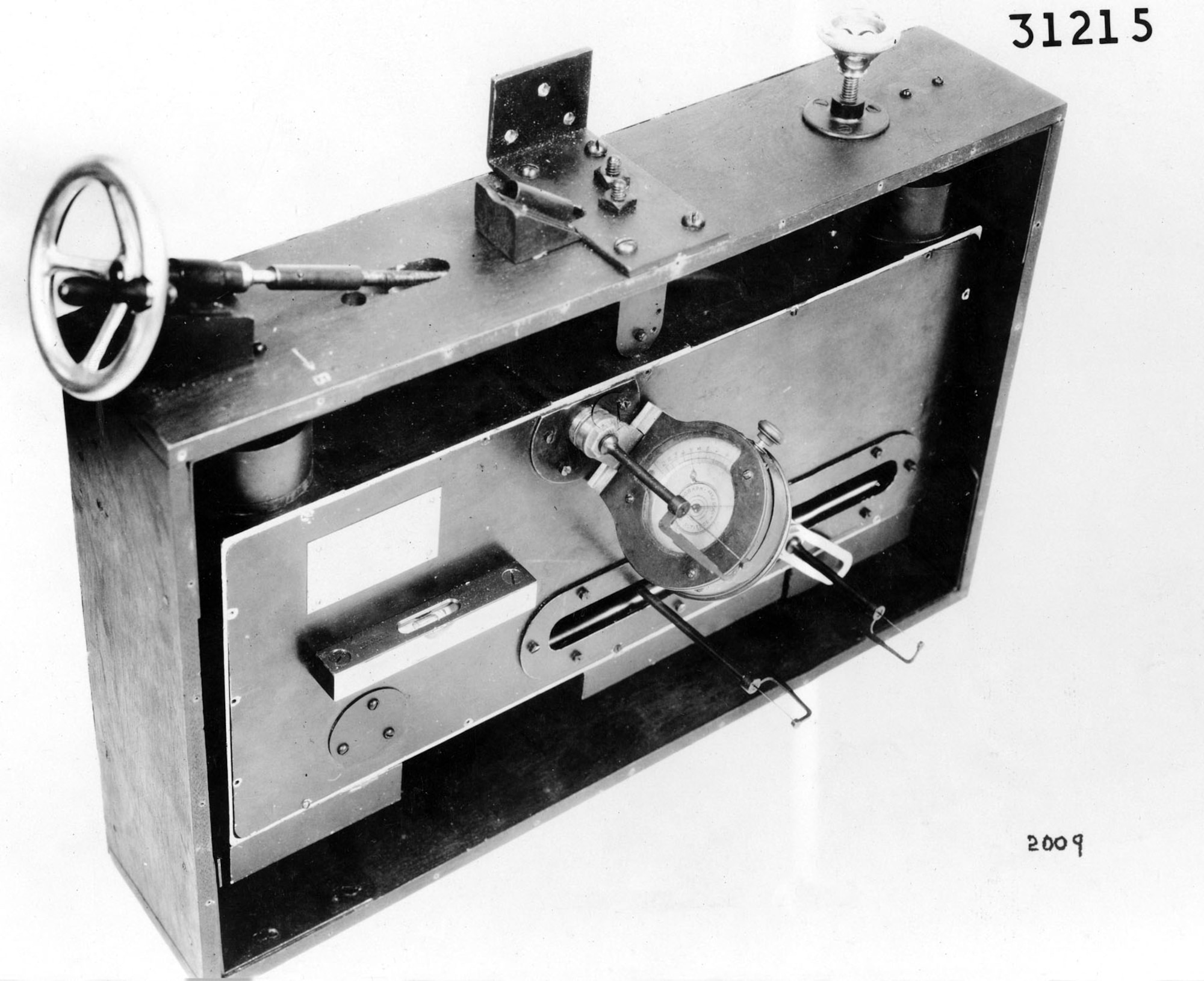 At McCook Field near Dayton, Ohio, Army Air Service engineers experimented with a bombsight designed in 1919, by Georges Estoppey.  A Swiss immigrant, Estoppey went to work for the Air Service in 1921. (U.S. Air Force photo)