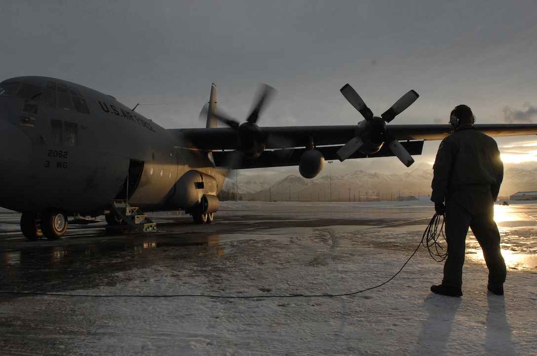 C-130 training mission