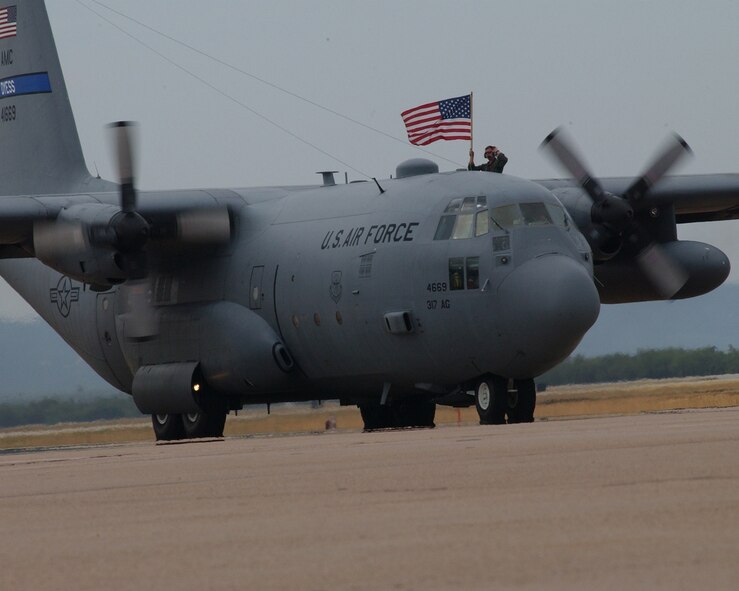 The 317th Operations Support Squadron intelligence unit keeps the C-130 Hercules flying on a constantly-rotating, 120-day deployment cycle fighting the Global War on Terror.                             