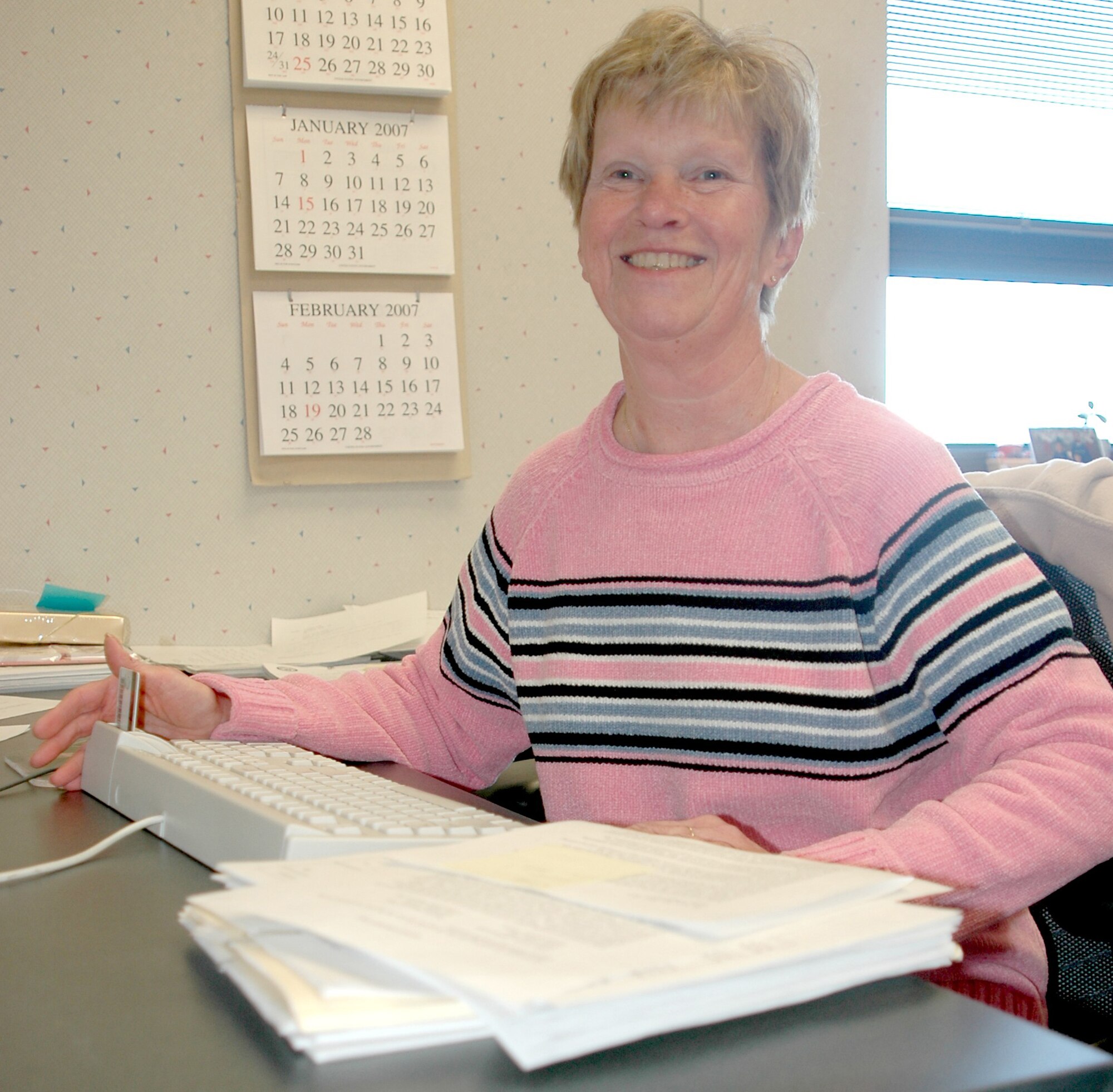 GRISSOM AIR RESERVE BASE, Ind., -- Judi Behny is the Air Force Reserve Command's Quality Assurance Manager of the Year at the installation level. 