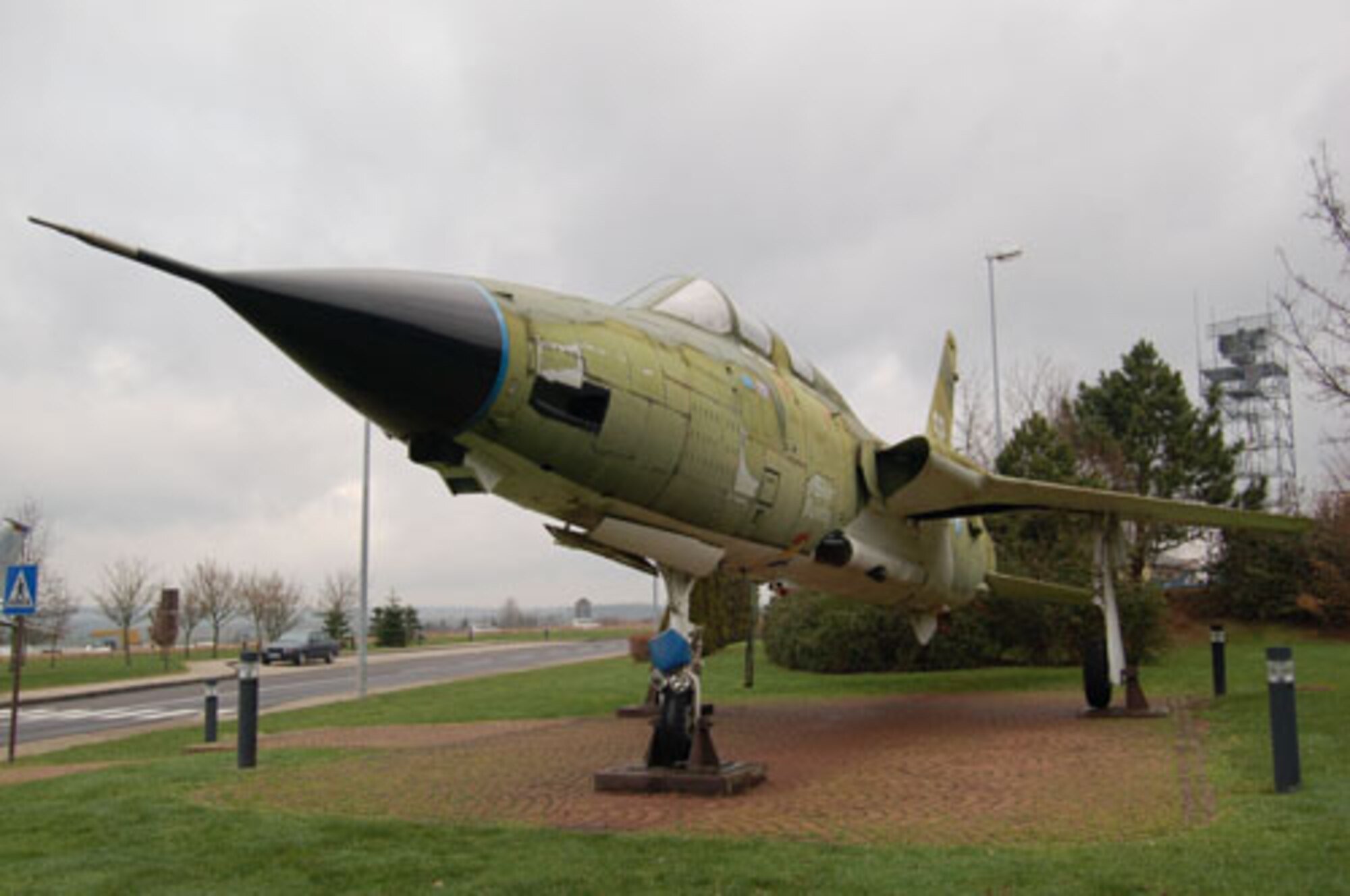 The king of “Thud Ridge,” a F-105 destroyed countless enemy anti-aircraft batteries and surface-to-air missile sites during the Vietnam conflict. It achieved 27 aerial victories -- 25 with the Vulcan 20mm cannon. Designed as a successor to the F-84 series of fighter-bombers, the F-105 has the distinction of being the largest single-engine aircraft ever built. The F-105 was the first fighter used in the “Wild Weasel” configuration and lessons learned during the Vietnam era formed the foundation for suppression of enemy air defense tactics used by the 52nd Fighter Wing today. The U.S. Air Force gained the aircraft in February 1964 and this jet (tail number 62-4446) was kept at the Aircraft Maintenance and Regeneration Center at Davis-Monthan Air Force Base before being retired in 1985. (US Air Force photo by Senior Airman Eydie Sakura)