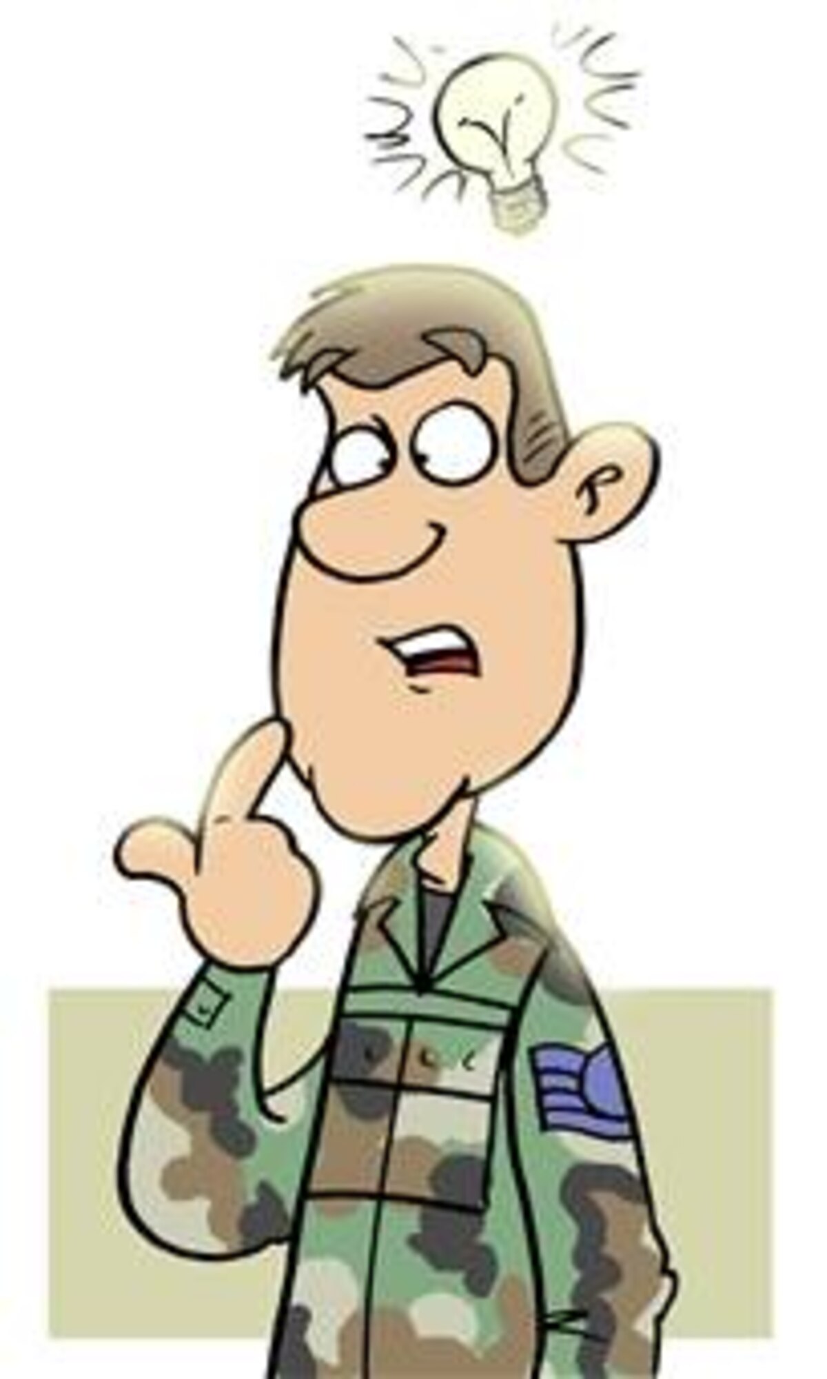 Bright IDEA (Illustration by Staff Sgt. Austin M. May)