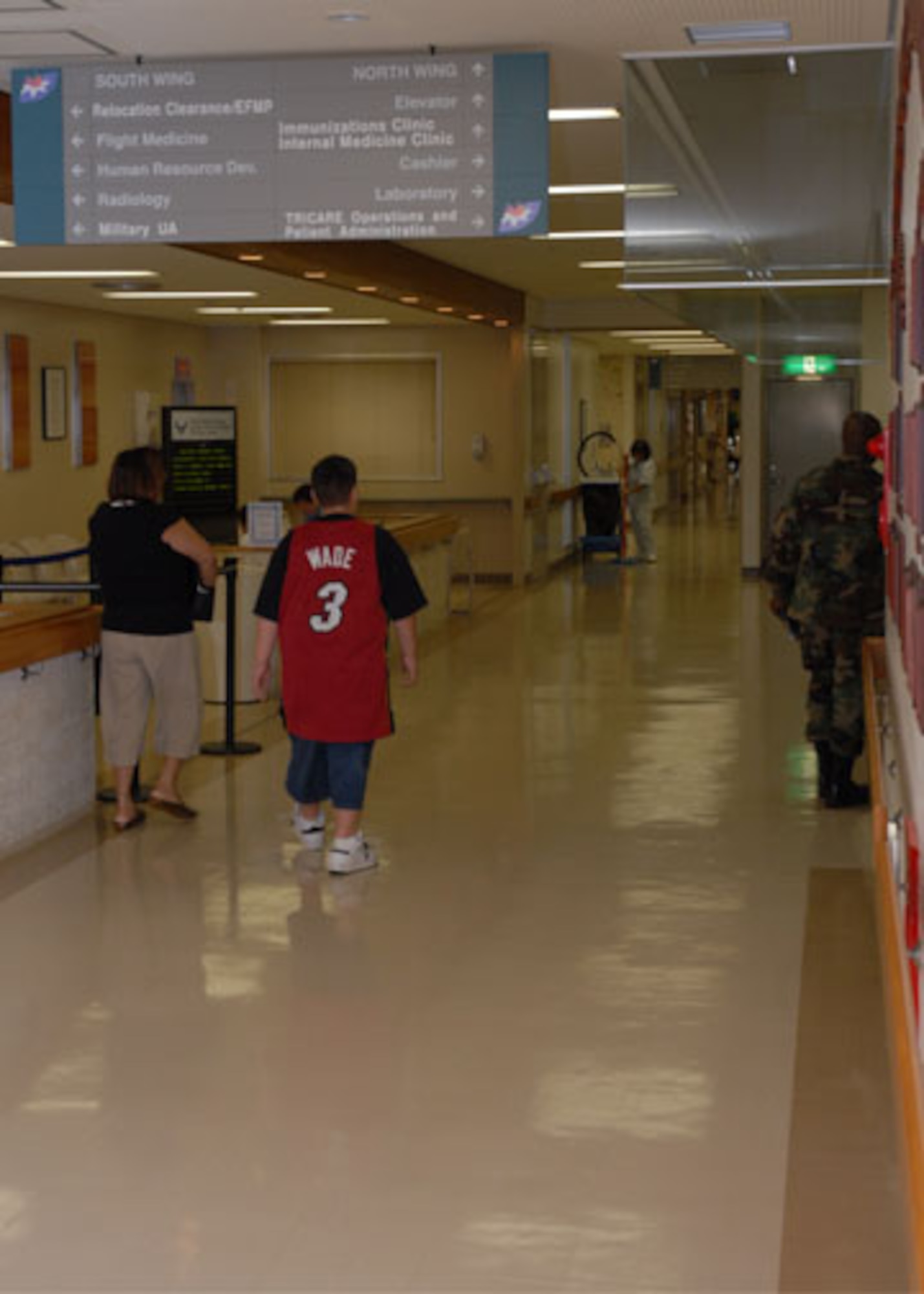 The hospital at Kadena Air Base, Japan, is undergoing an inspection for its accreditation.  The inspection will let medical group leaders know what the hospital is doing well and what areas can be improved.  (U.S. Air Force photo/Lance Cpl. Brenton Gumucio)