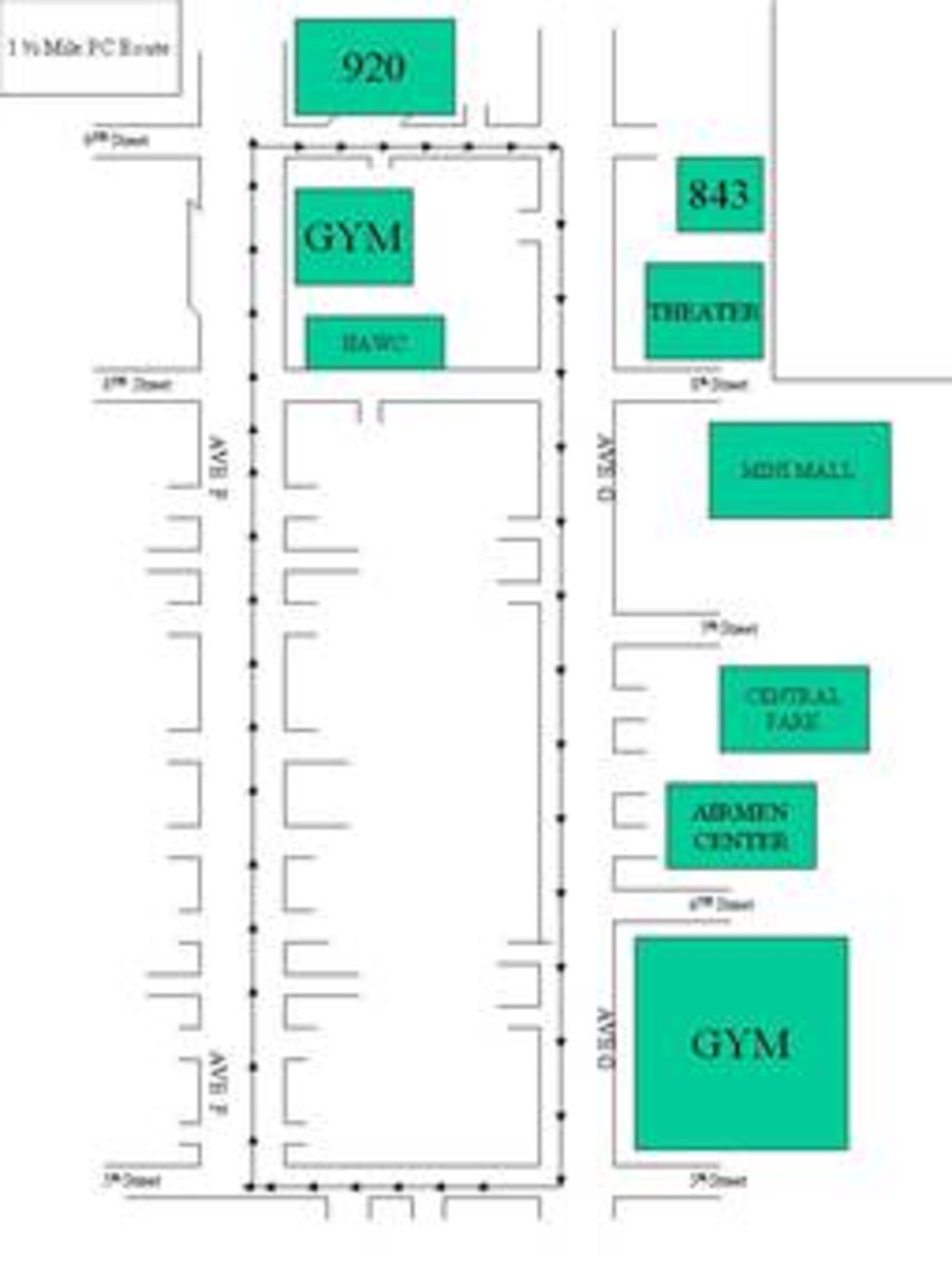 Team Sheppard members should be a aware of road closures Monday, Wednesday and Thursday from 9-10:15 a.m. and 5-6:15 p.m., due to Airman-in-training physical readiness training sessions.