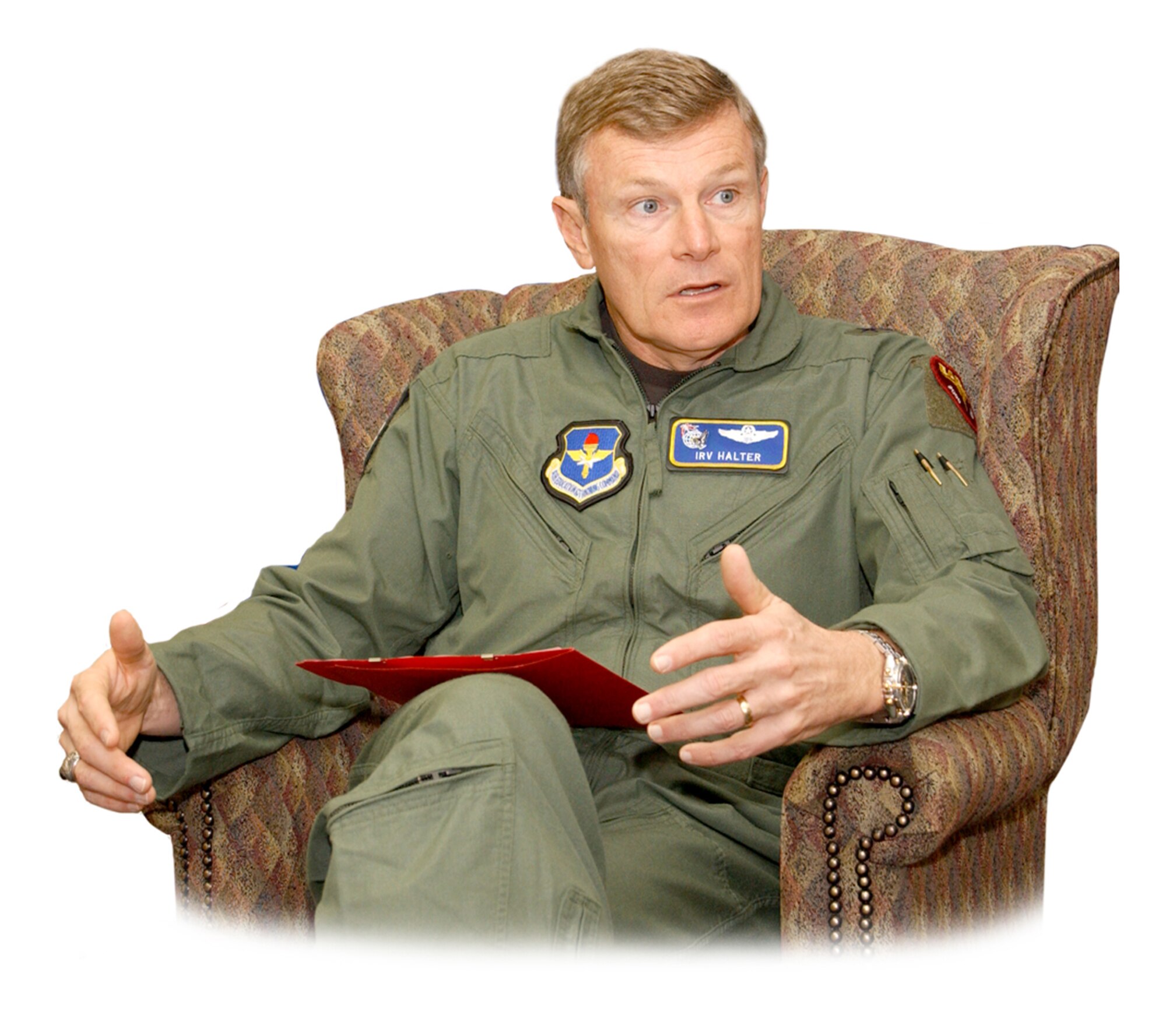 Maj. Gen. Irving Halter discusses his role as commander of the 19th Air Force.