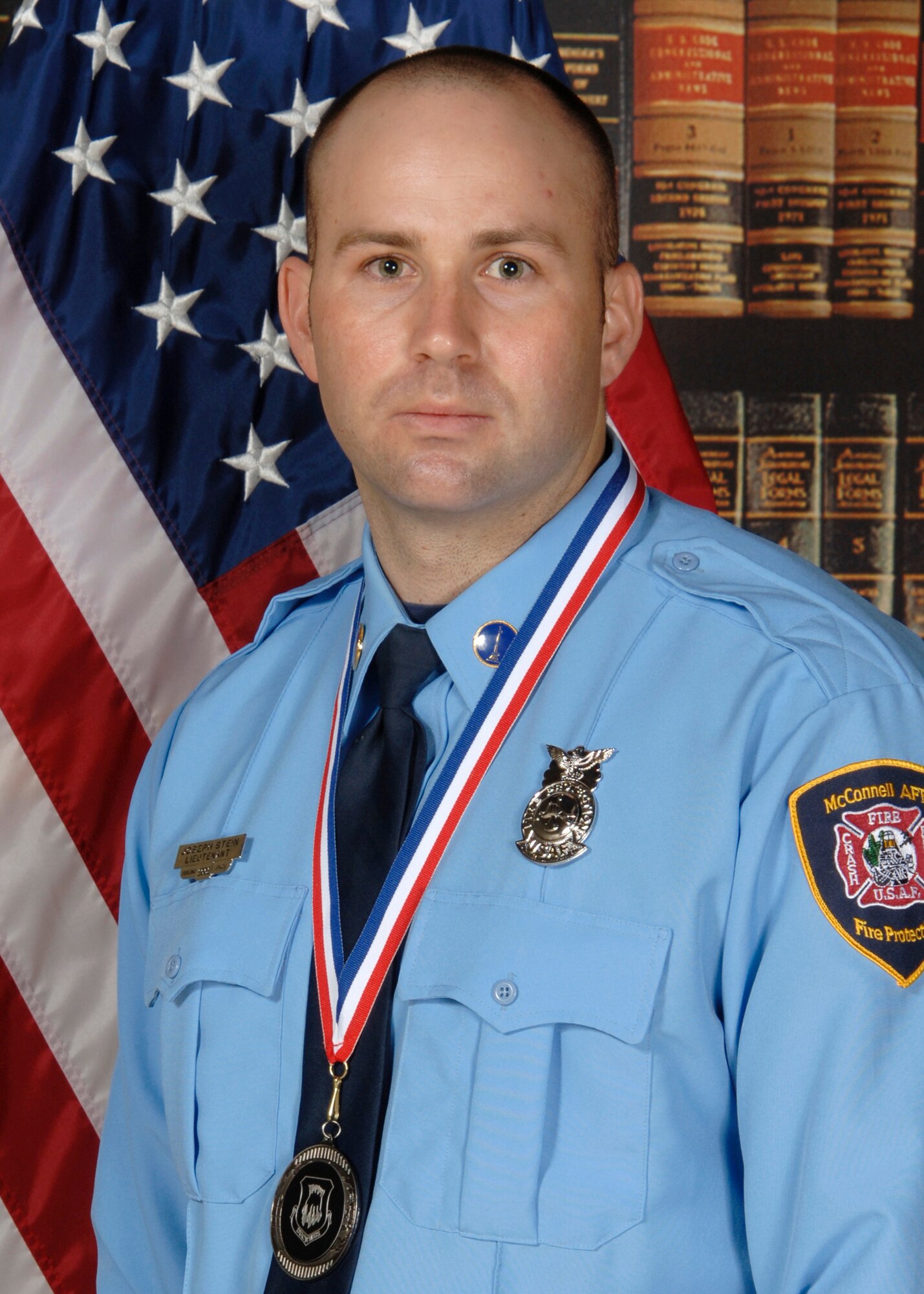 Joseph Stein, 22nd Civil Engineer Squadron  was announced Feb. 2 as the 22nd Air Refueling Wing Category I Civilian of the year. (Courtesy photo)