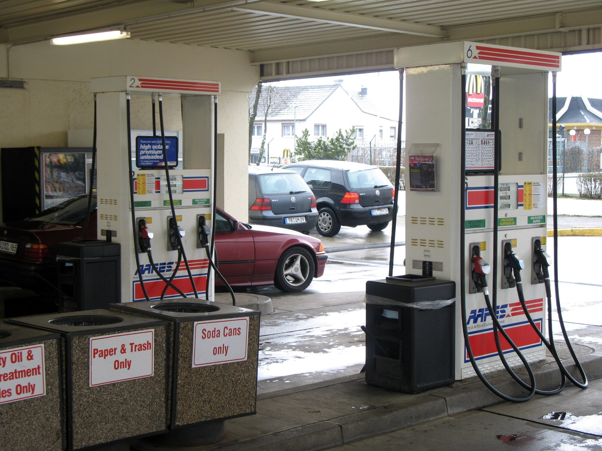 Starting Feb. 1, Army and Air Force Exchange Service officials began changing prices for gas overseas from a monthly basis to a weekly basis. (U.S. Air Force photo/Airman Bradley Kasch)